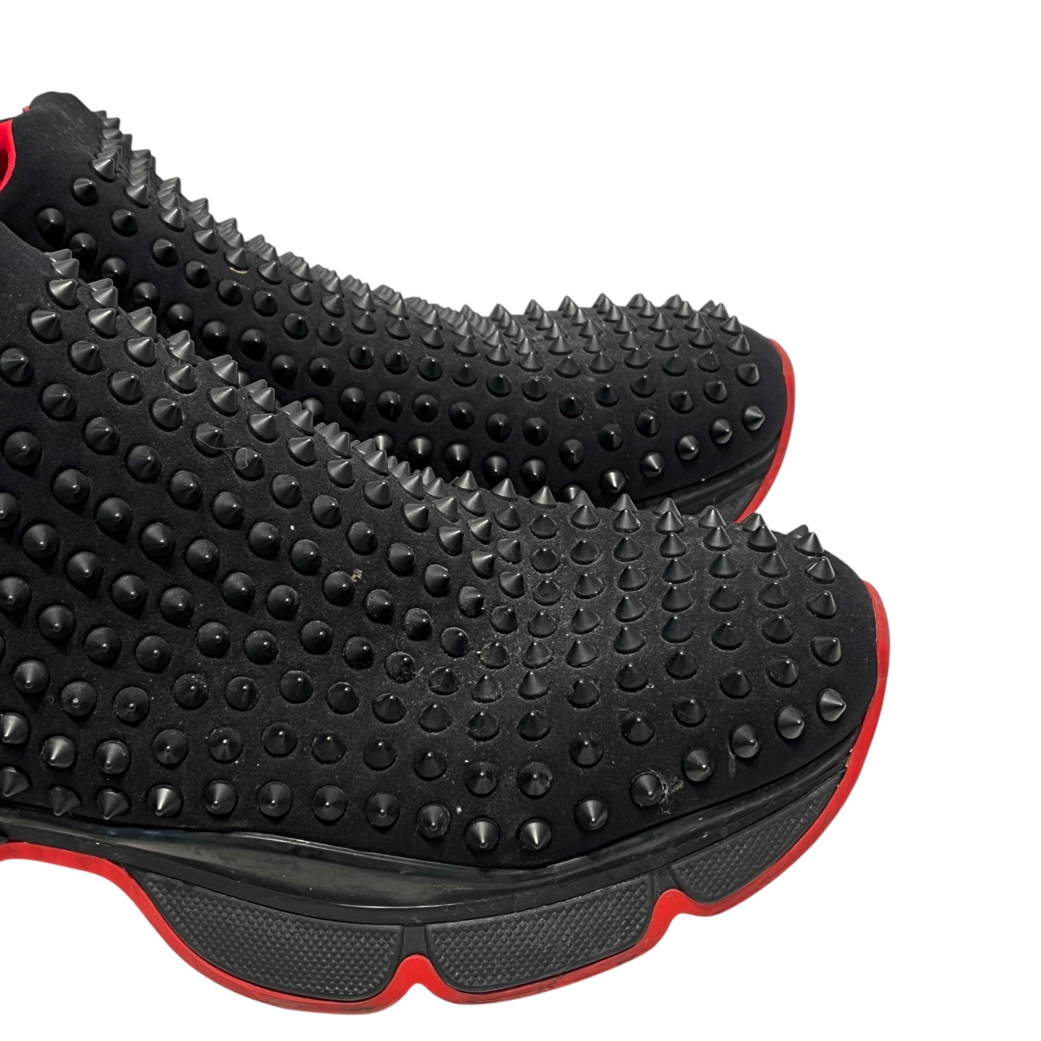 Christian Louboutin/Low-Sneakers/EU 43/BLK/SPIKED SOCK LOUBOUTIN SNEAKER view 4