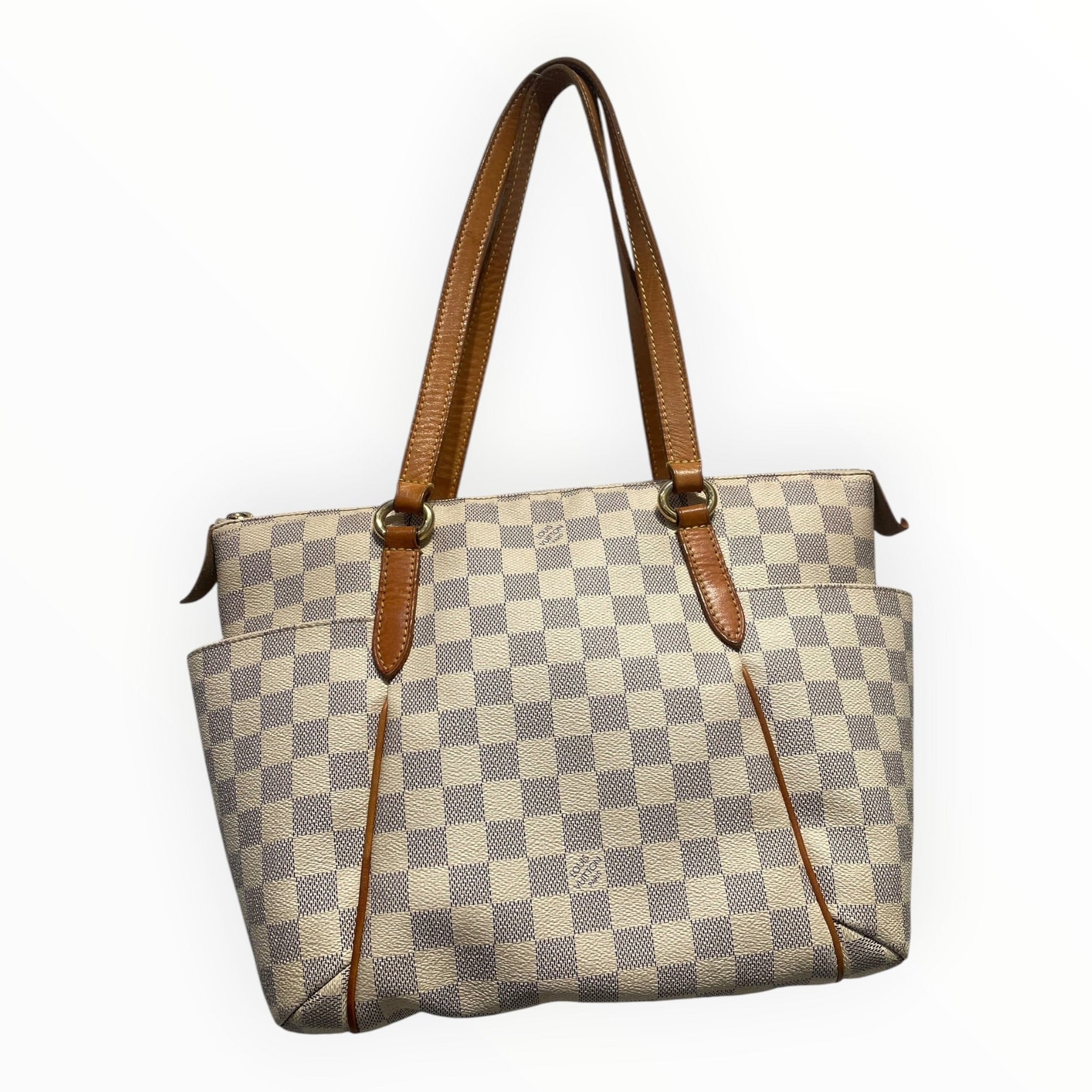 LOUIS VUITTON/Tote Bag/Monogram/WHT/Totally PM Damier Azur Canvas view 2