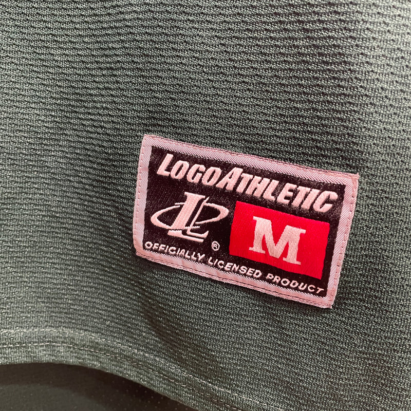 LOGO ATHLETIC/LS T-Shirt/M/Polyester/GRN/Graphic/