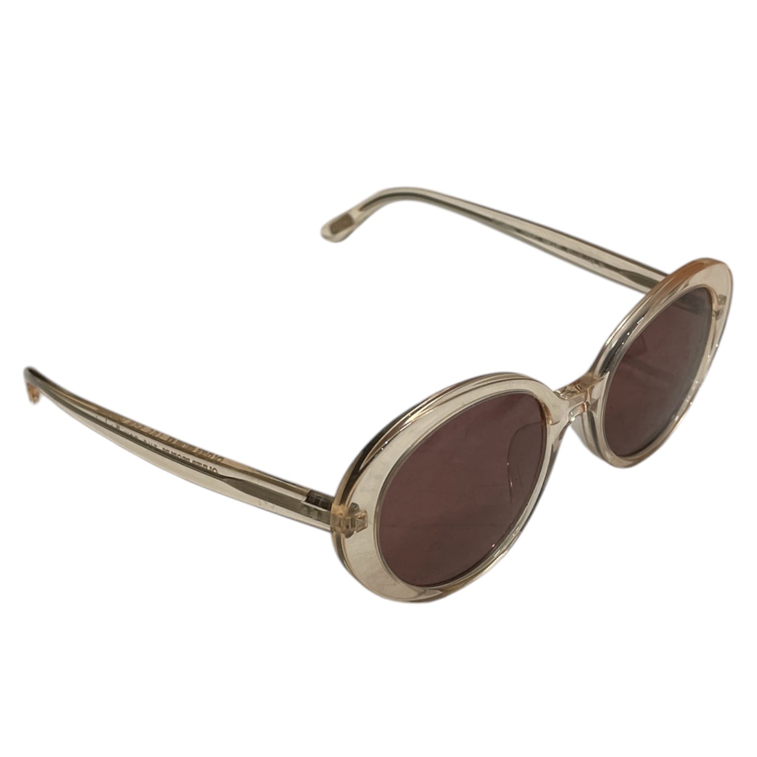 OLIVER PEOPLES/THE ROW/Sunglasses/Celluloid/BEG/'PARQUET' GLASSES view 2