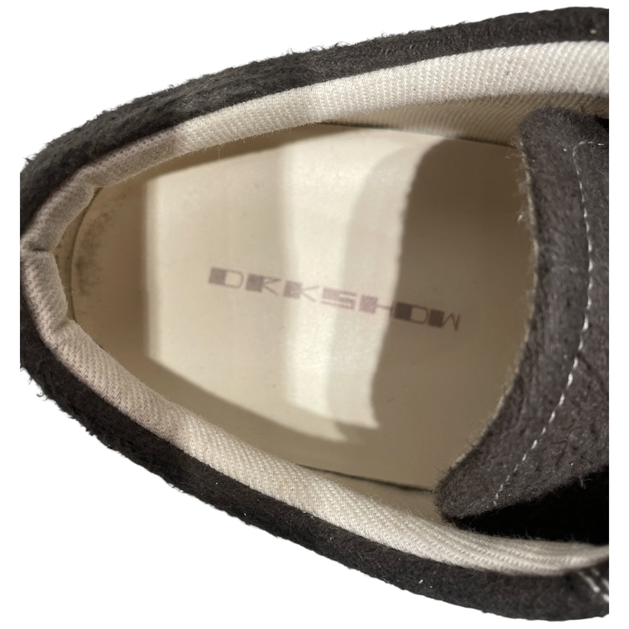 RICK OWENS DRKSHDW/Low-Sneakers/EU 44/BRW/SUEDE LOW VANS BROWN view 3