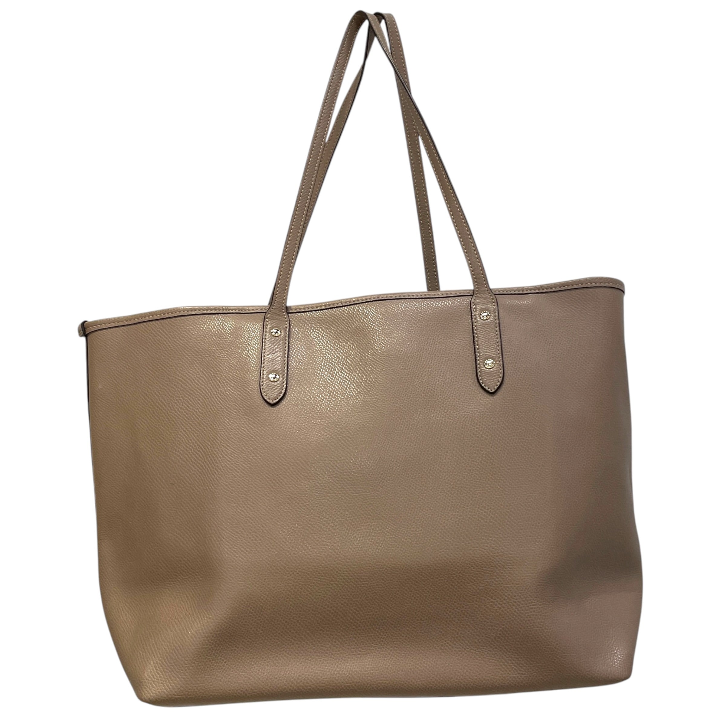 COACH/Tote Bag/Leather/BEG/City view 2