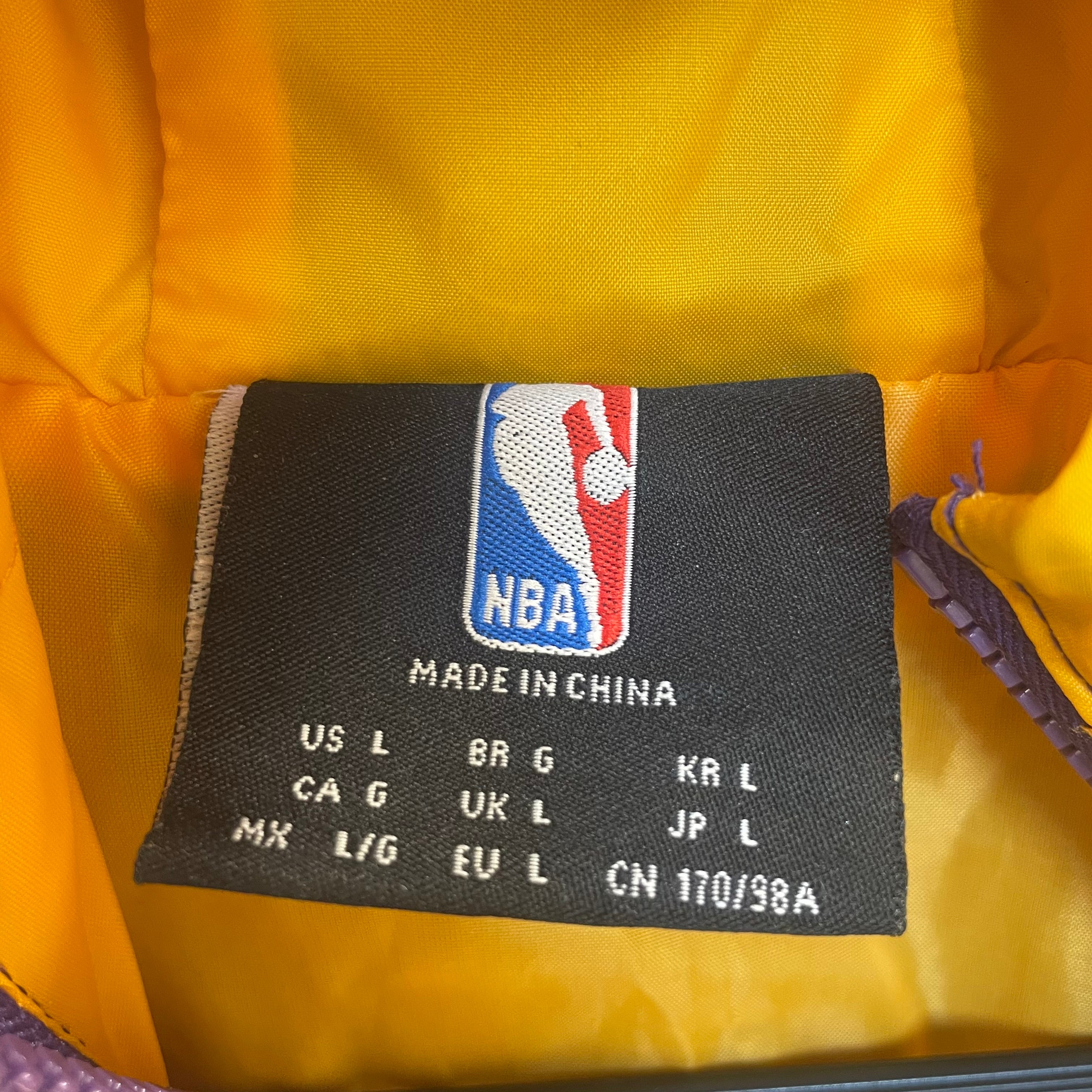 NBA/Windbreaker/L/Nylon/PPL/LAKERS/YLLW view 6