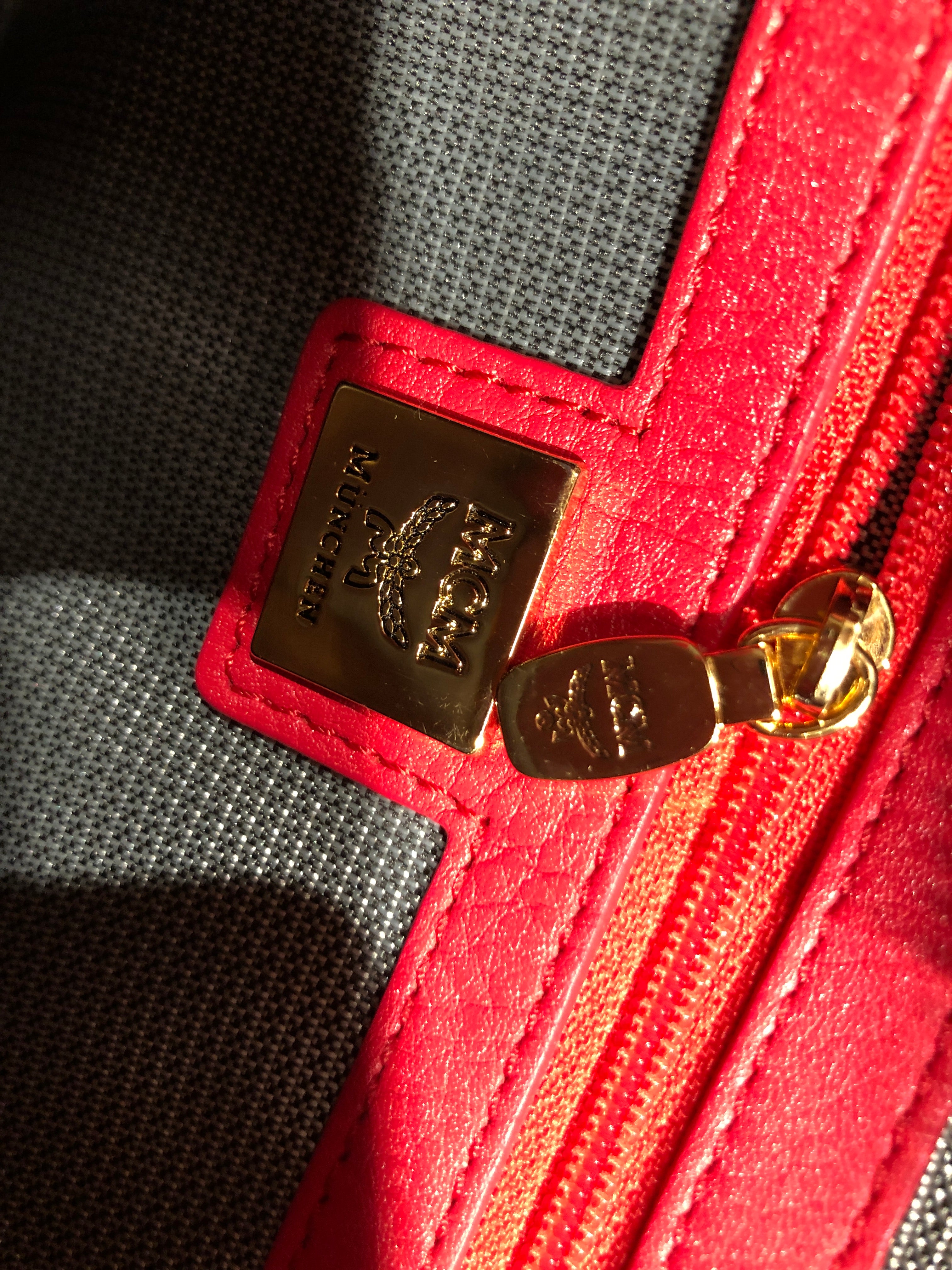 MCM/Backpack/Monogram/Leather/PNK/ view 6