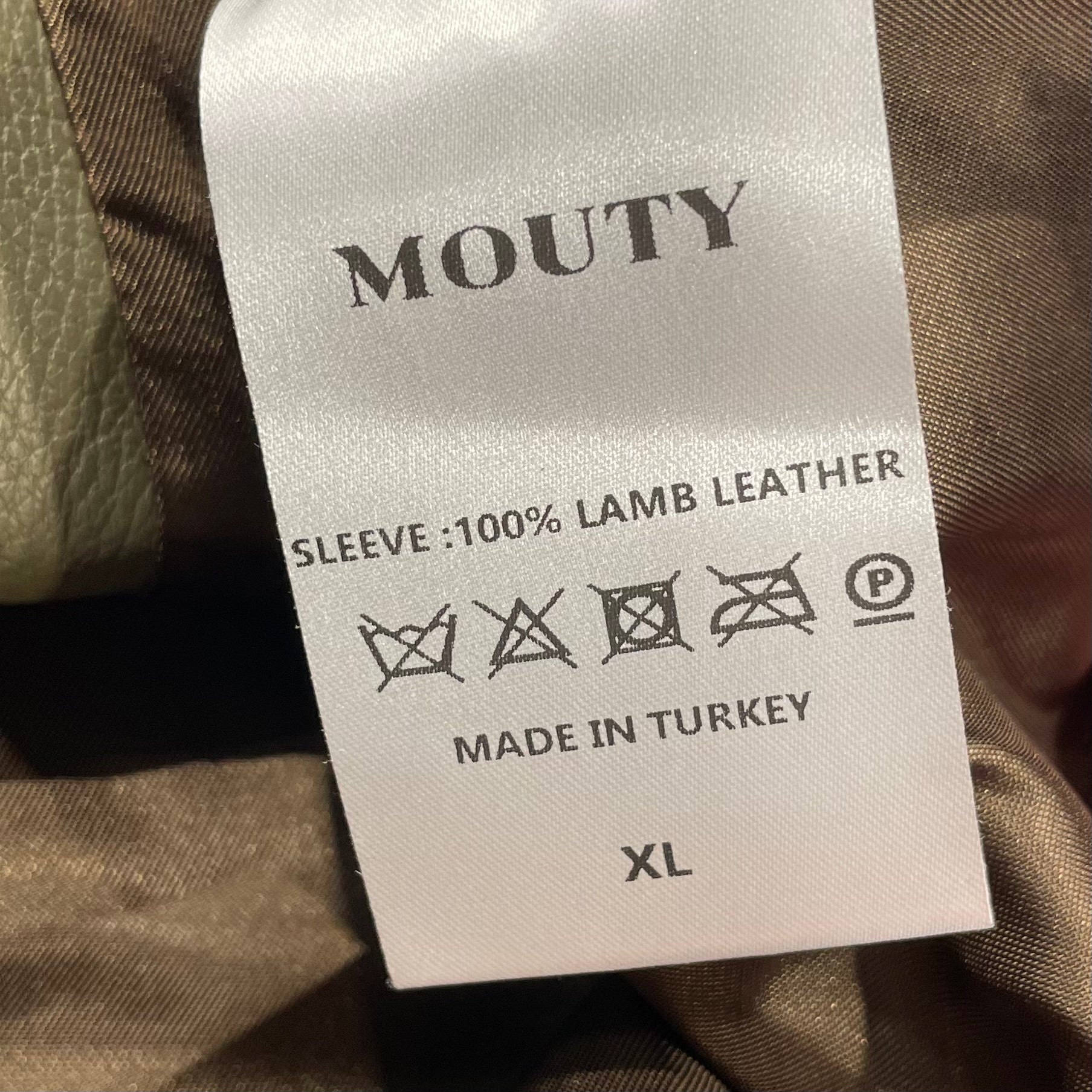 Mouty/Leather Jkt/XL/Leather/GRN/Rodeo Jkt view 4
