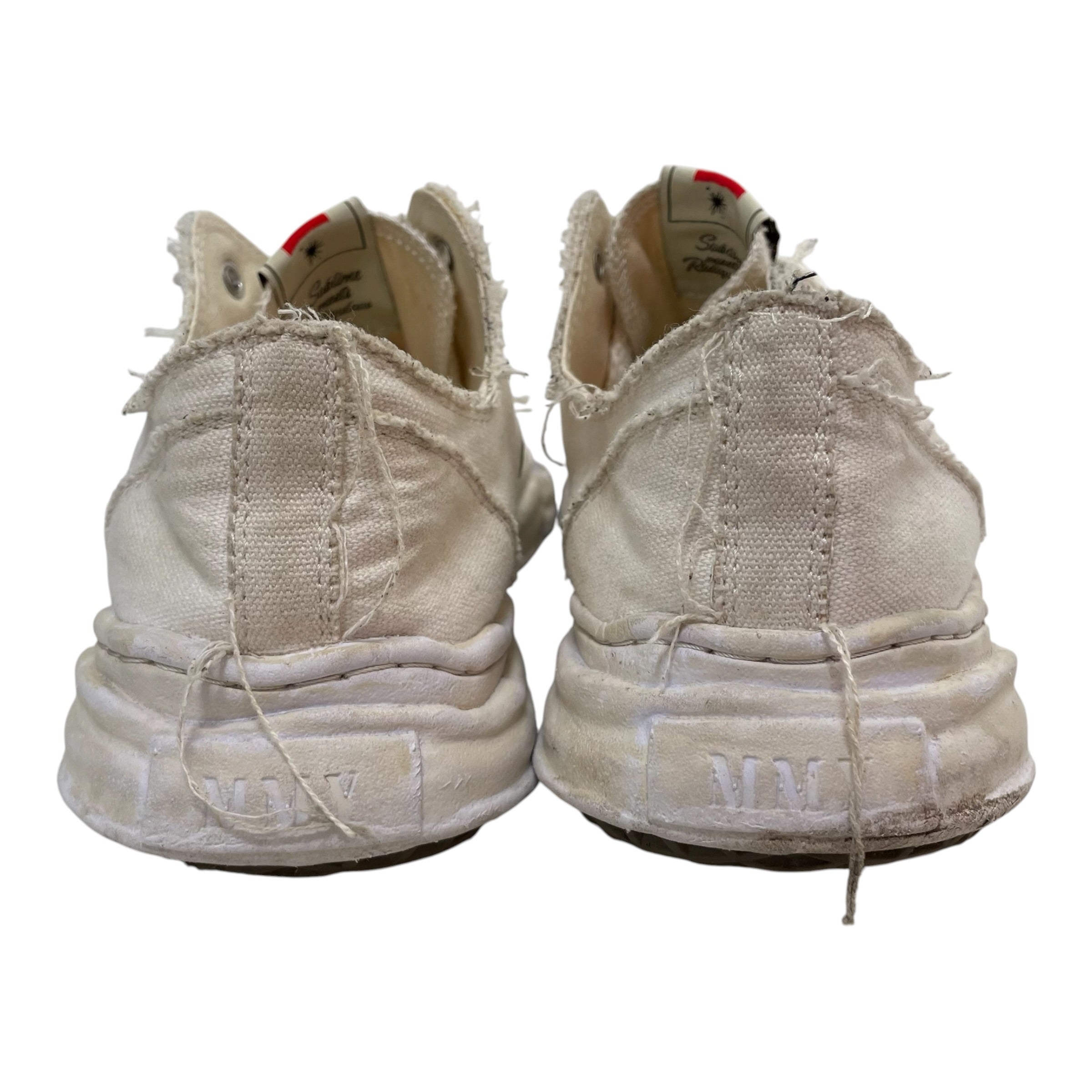 MIHARA YASUHIRO/Low-Sneakers/EU 44/Cotton/WHT/ view 4