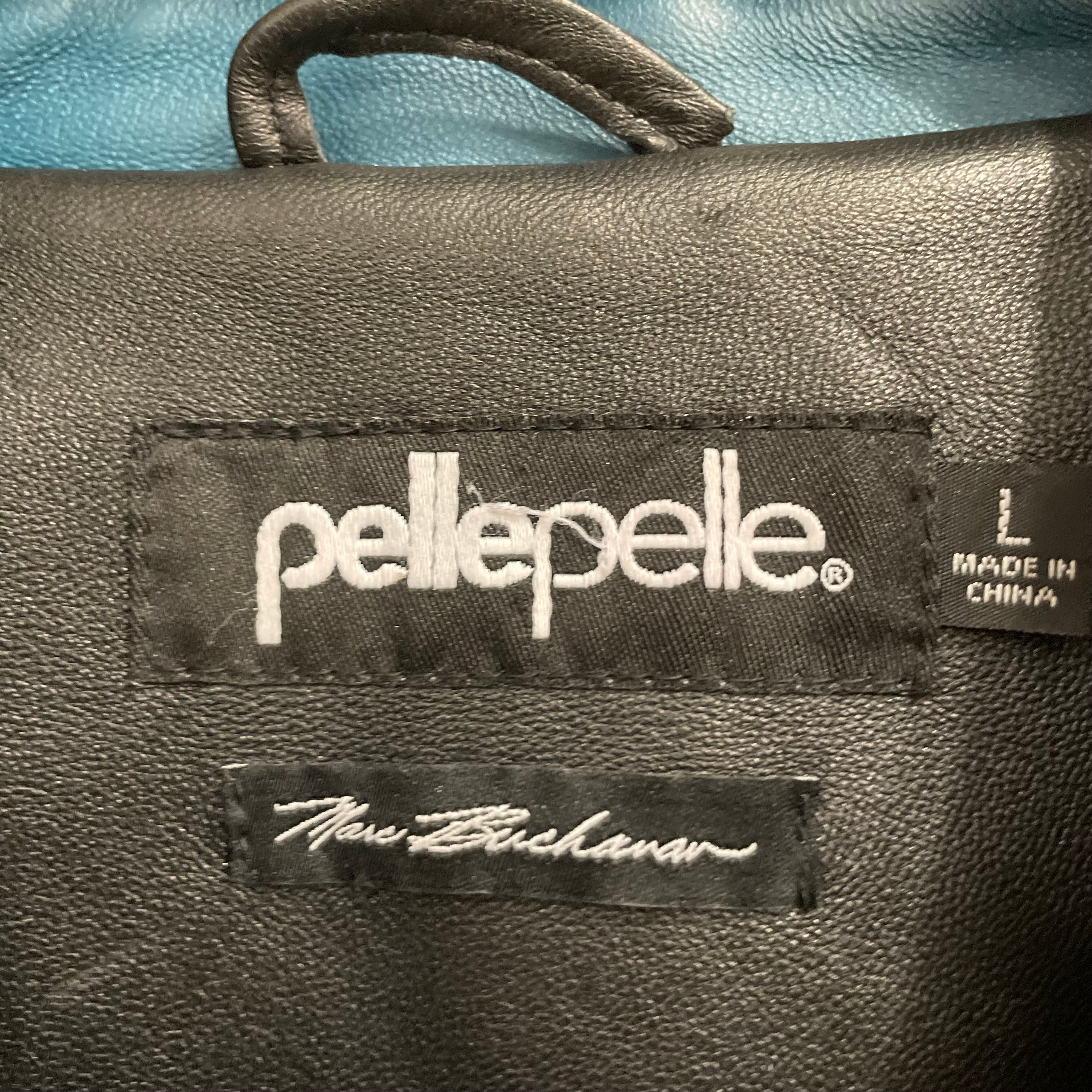 Pelle Pelle/Leather Jkt/L/Leather/BLK/All Over Print/BRUISER view 3