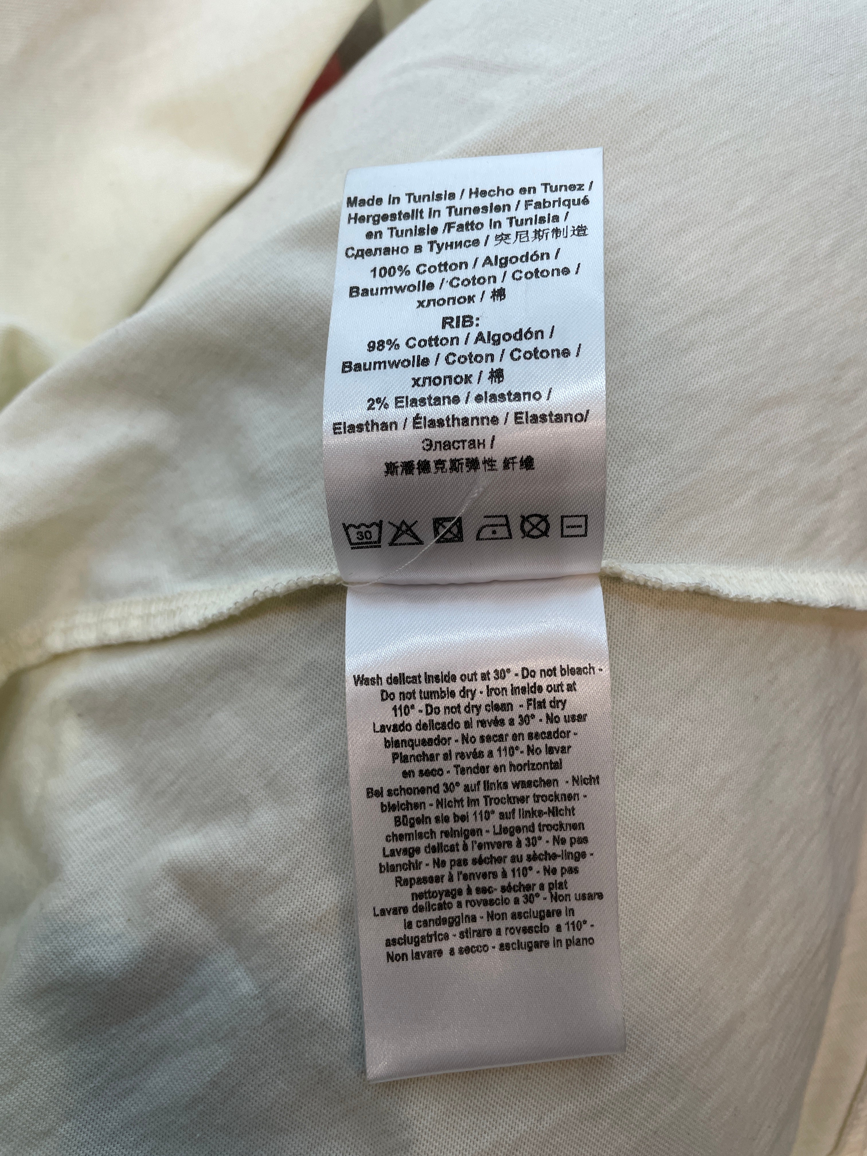 Vivienne Westwood/T-Shirt/S/Cotton/CRM/96 SWITCHBOX TEE view 6