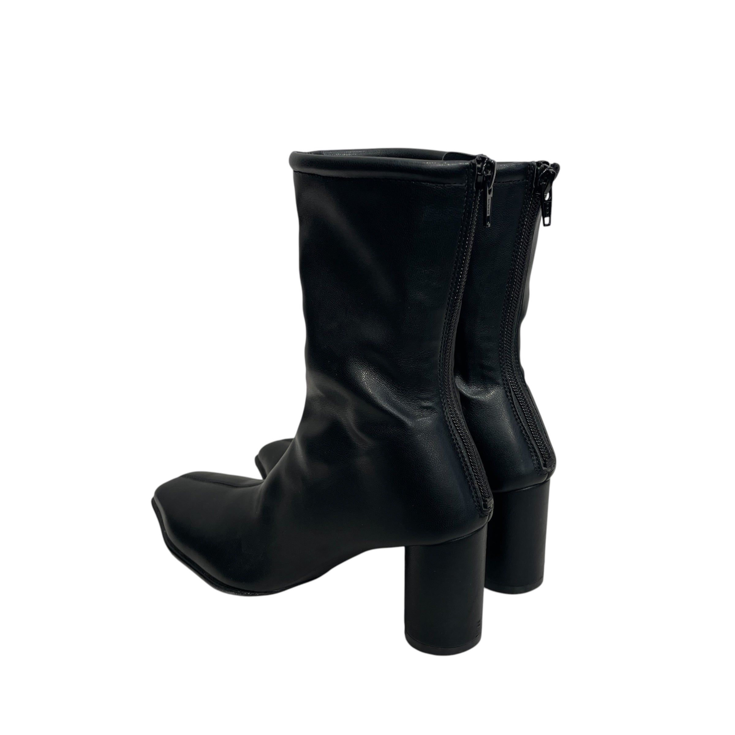MM6/Chelsea Boots/EU 36/Leather/BLK/ view 2