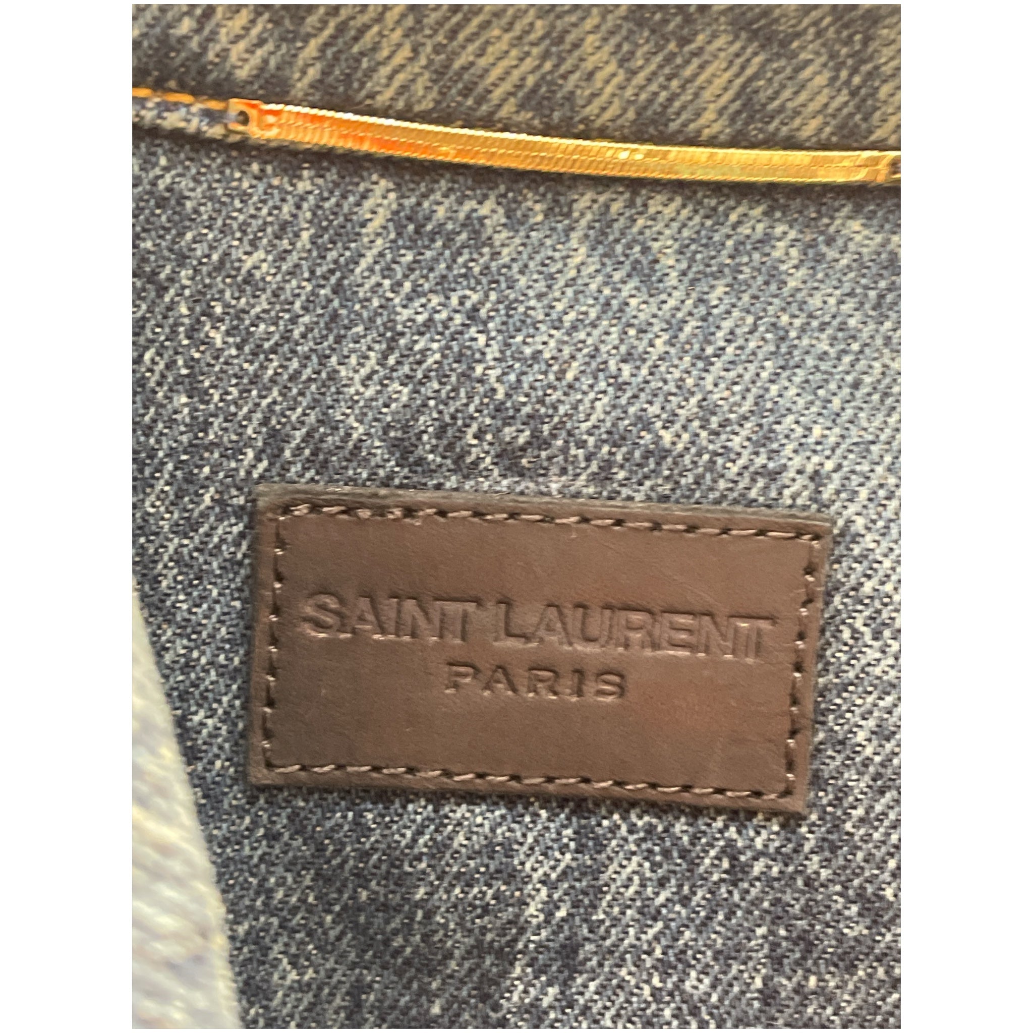 SAINT LAURENT/Denim Jkt/38/Denim/IDG/ view 3