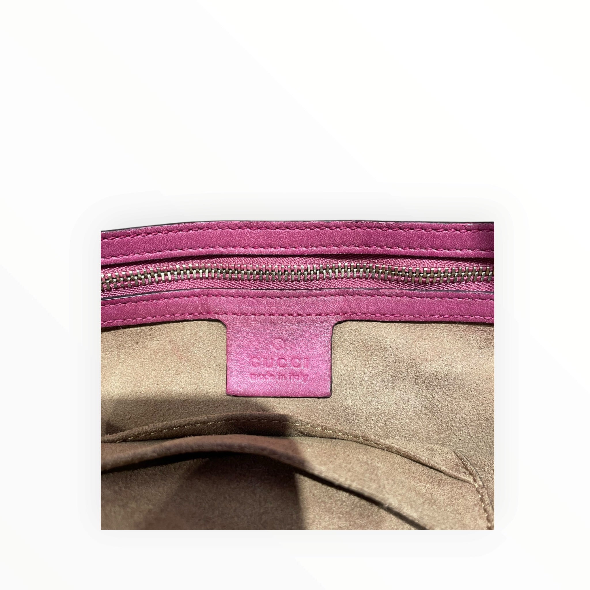 GUCCI/Hand Bag/Leather/BEG/Supreme Canvas view 5