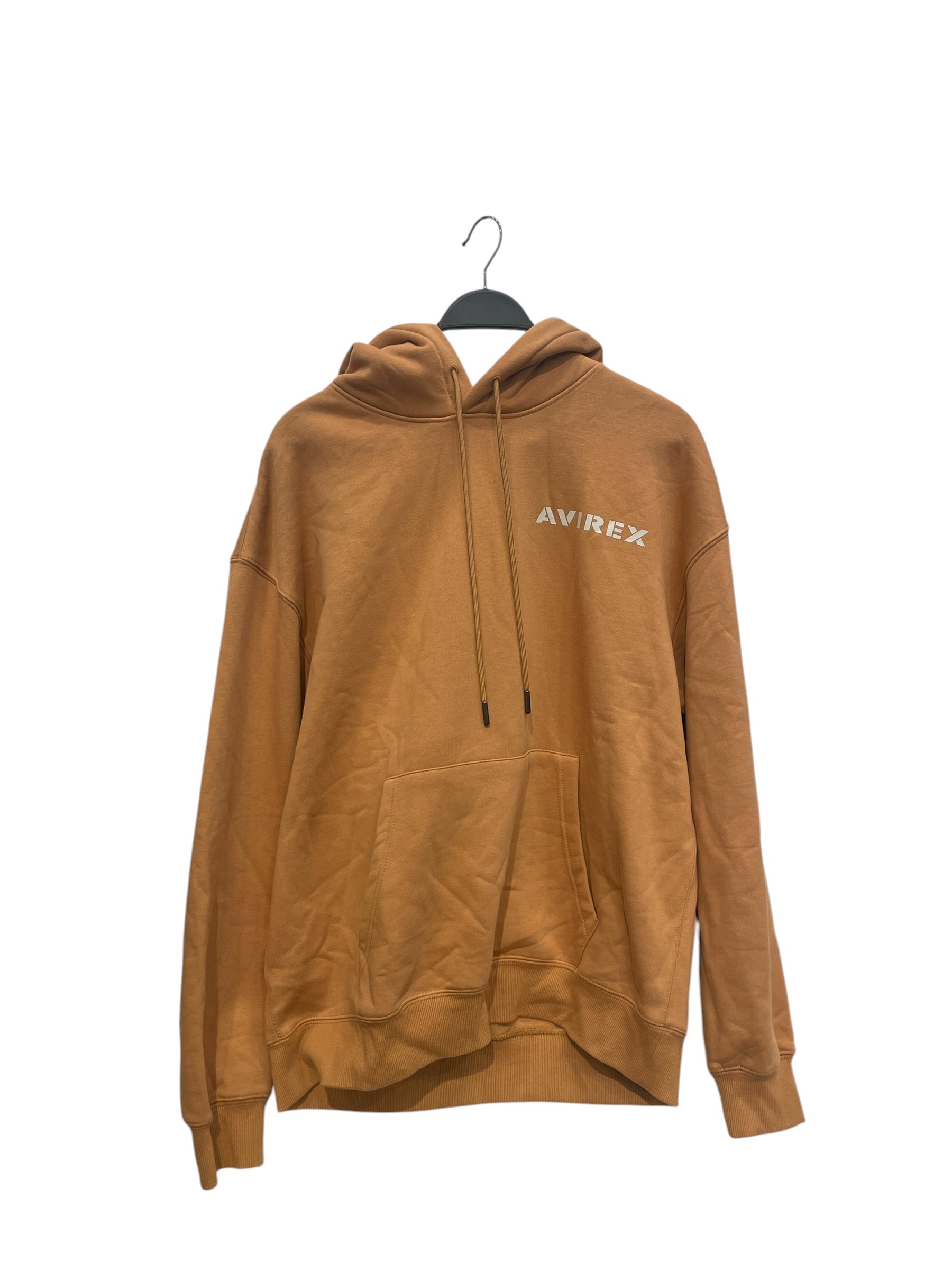 AVIREX/Hoodie/L/Cotton/CML/STAR LOGO ON THE BACK view 1