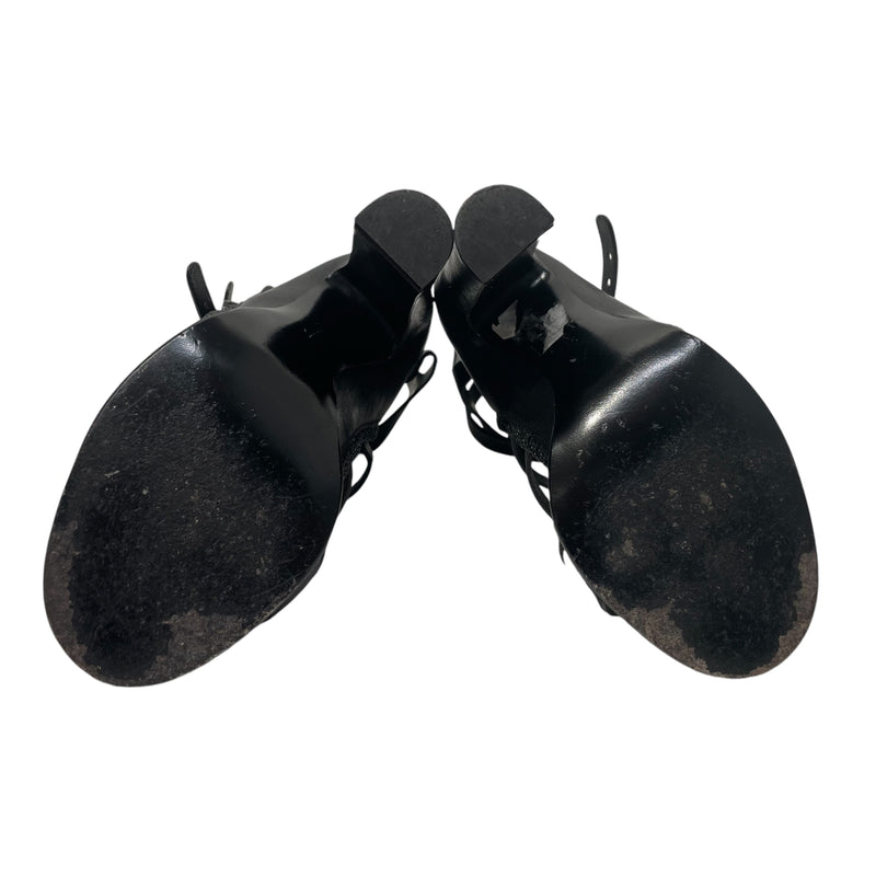 Salvatore Ferragamo/Heels/Leather/BLK/Salvatore ferragamo heels