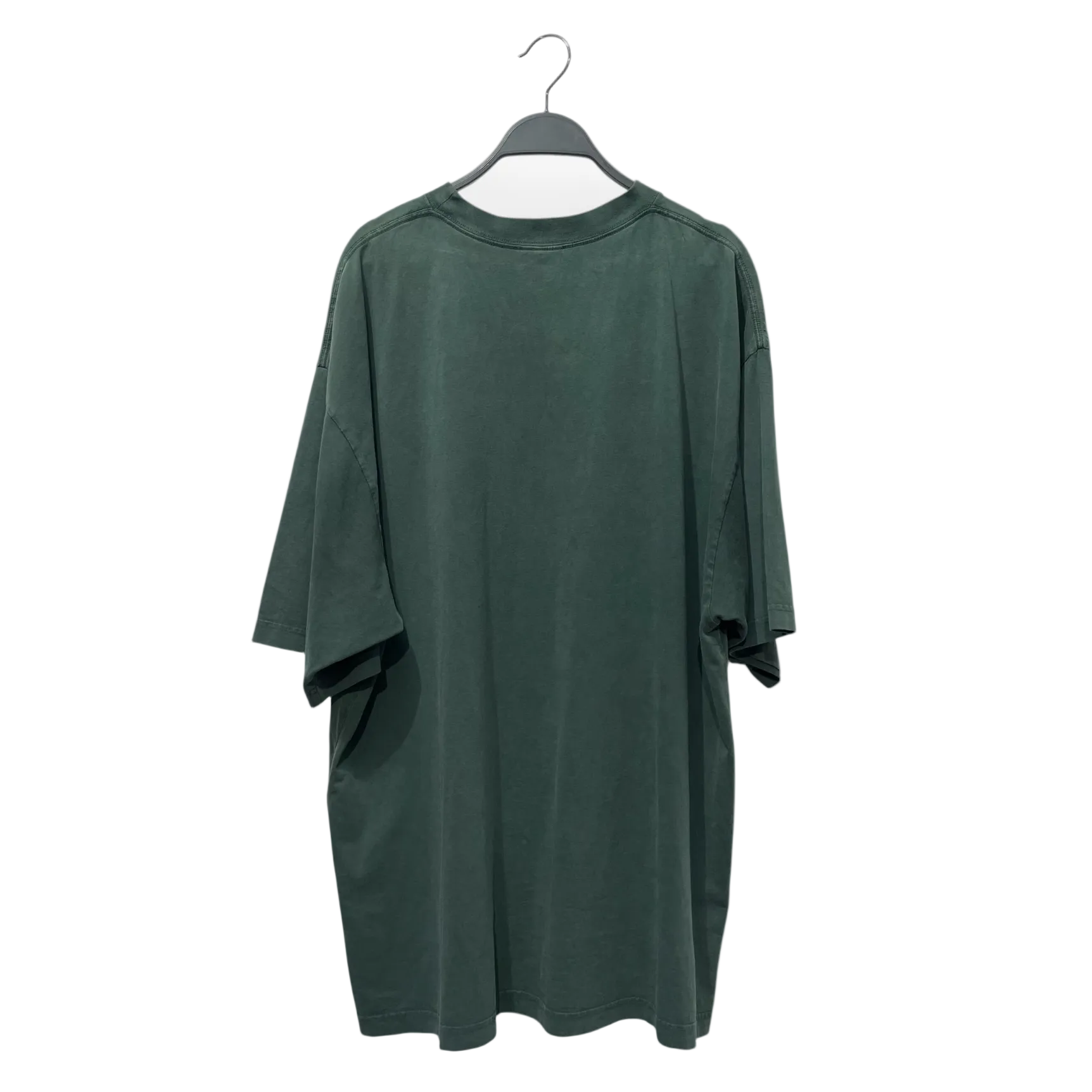 BALENCIAGA/T-Shirt/XL/Cotton/GRN/RED STITCHED LOGO view 2