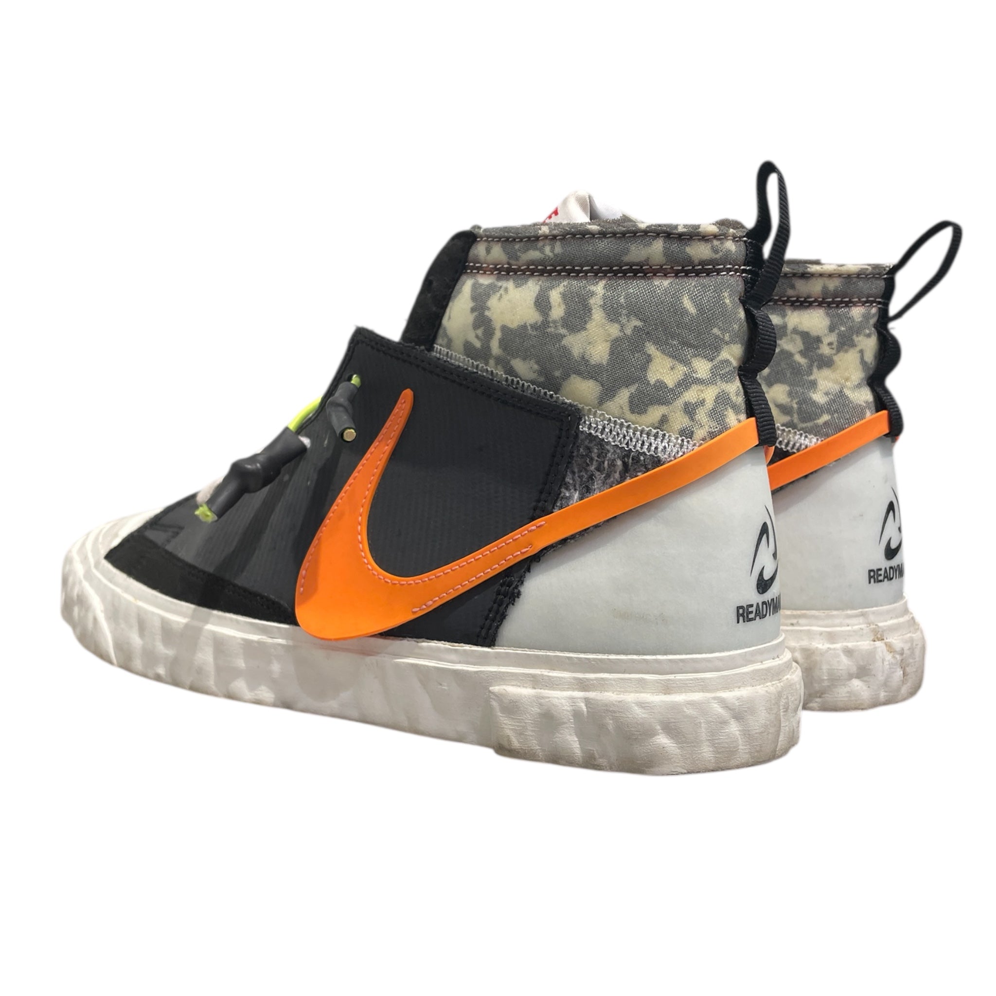 NIKE/BLAZER MID/Hi-Sneakers/US 9/Leather/BLK/CZ3589-001 view 2