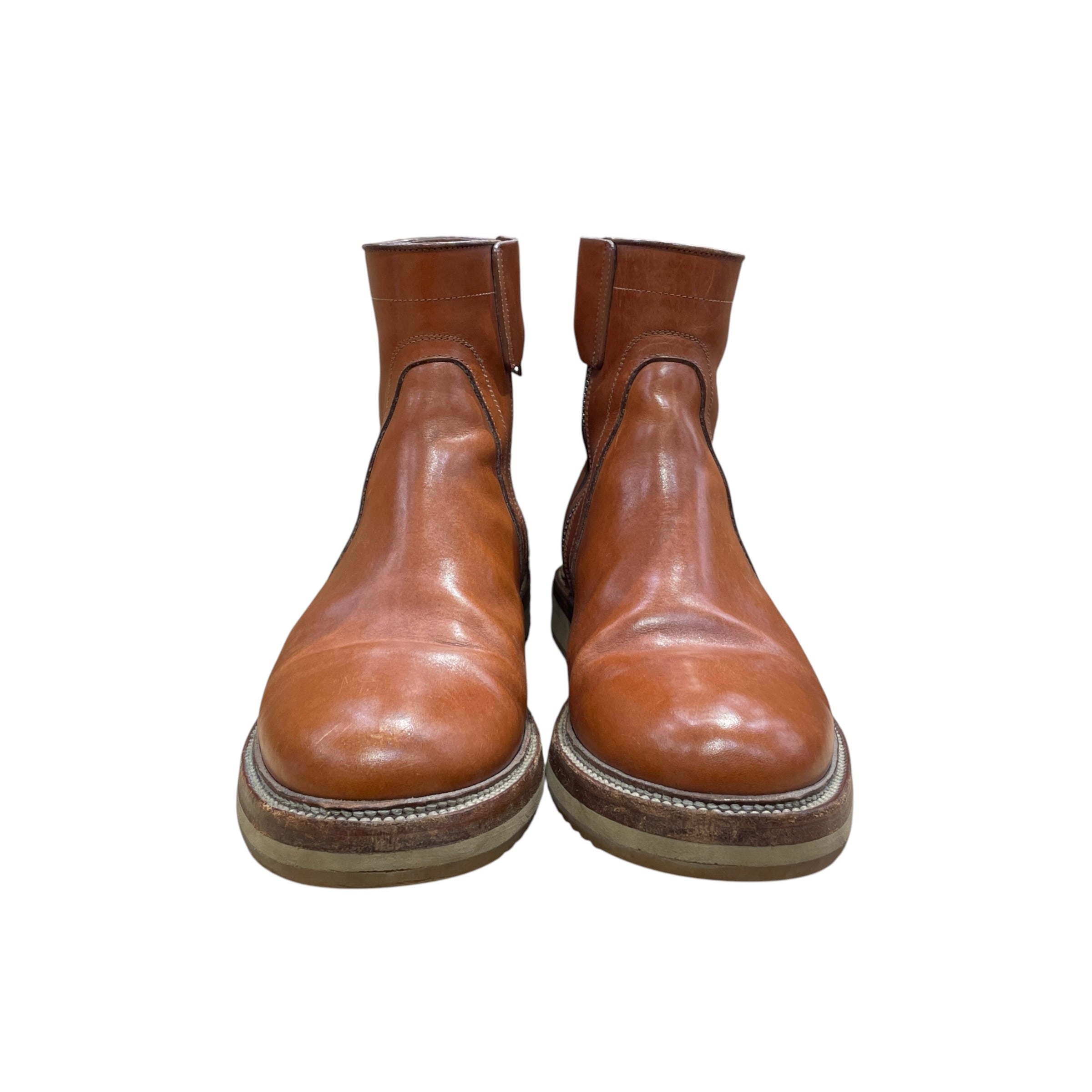 Rick Owens/Boots/EU 43/Leather/BRW/SIDE ZIP view 1