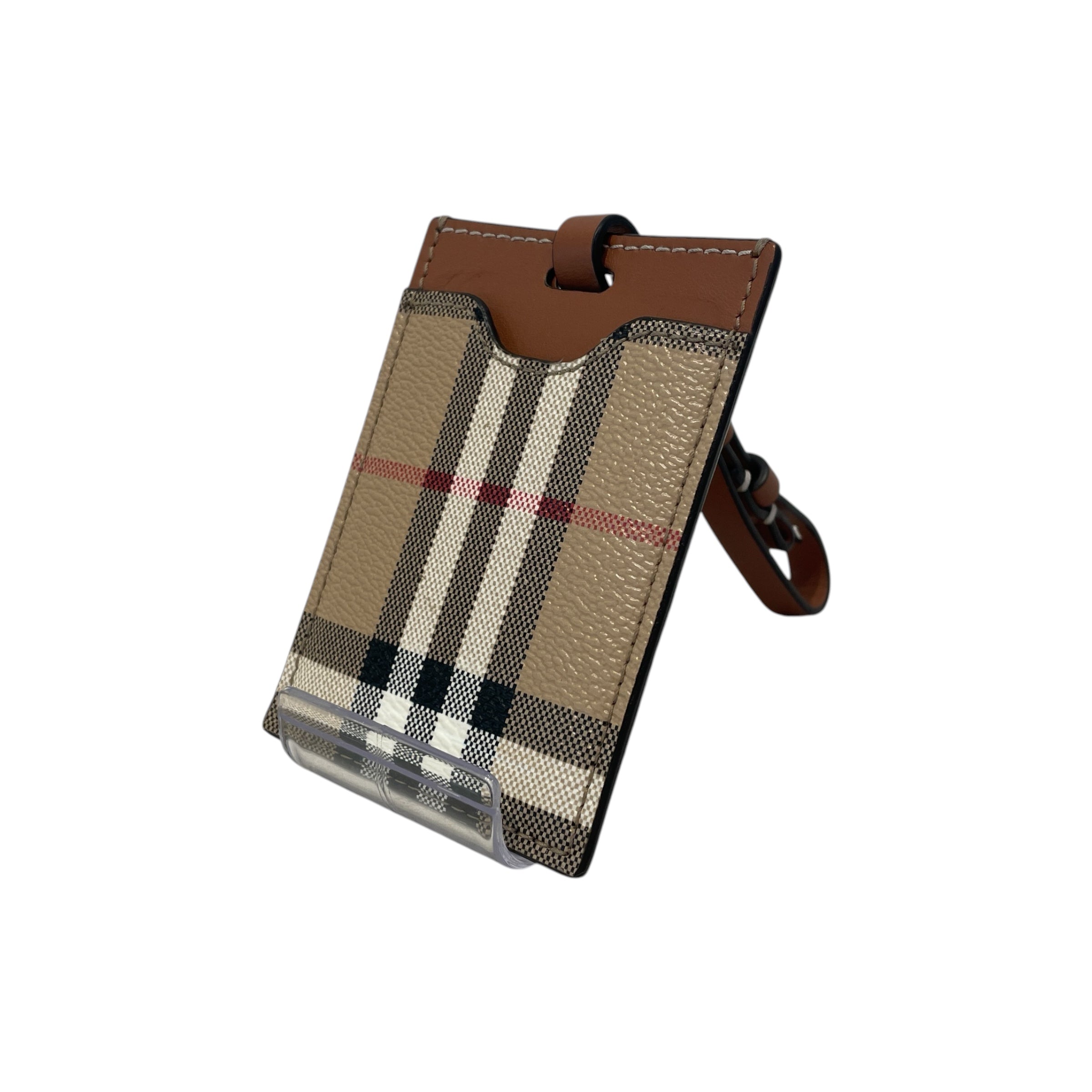 BURBERRY/Wallet/Plaid/Leather/MLT/ view 1