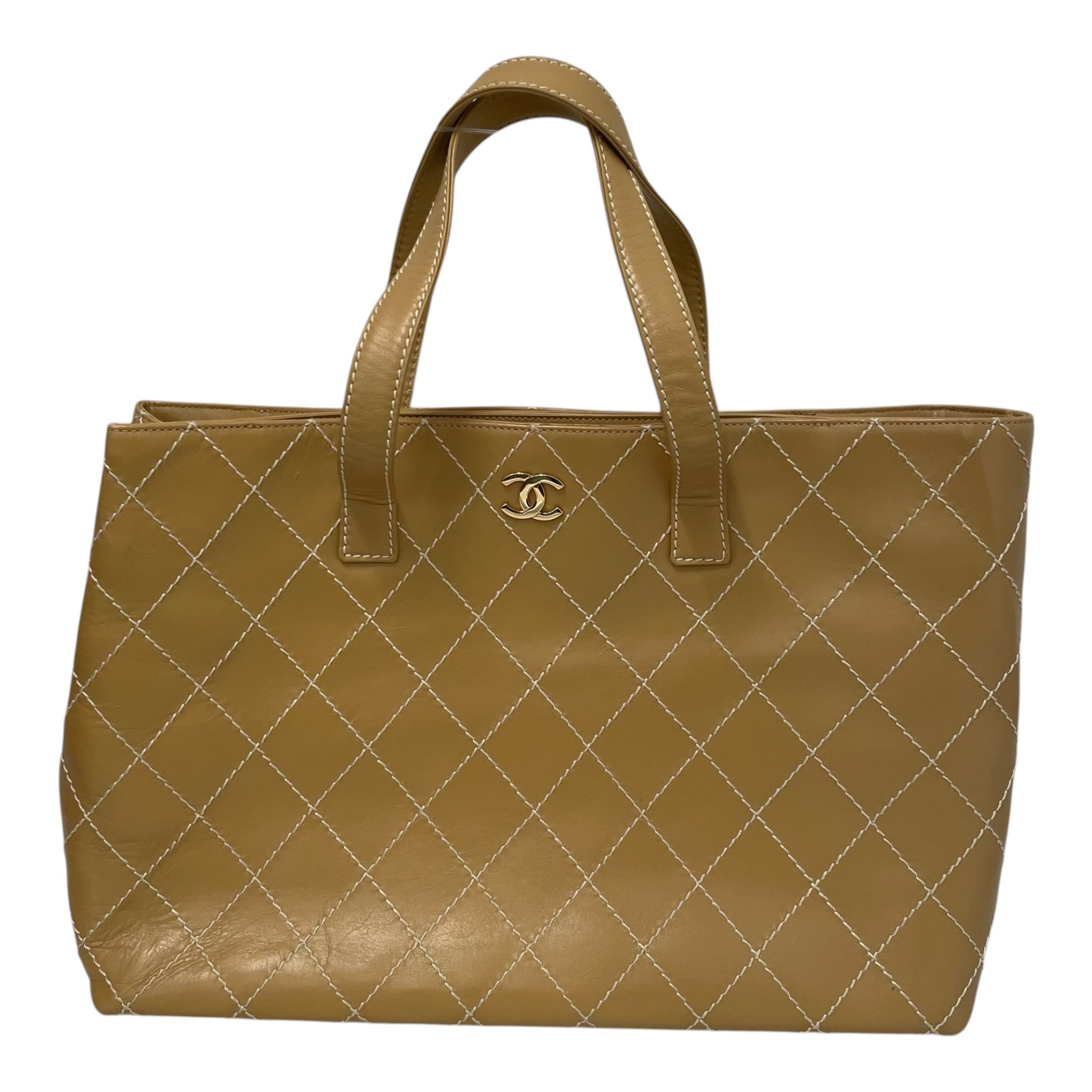 CHANEL/Tote Bag/Leather/CML/WILD STITCH BAG view 1