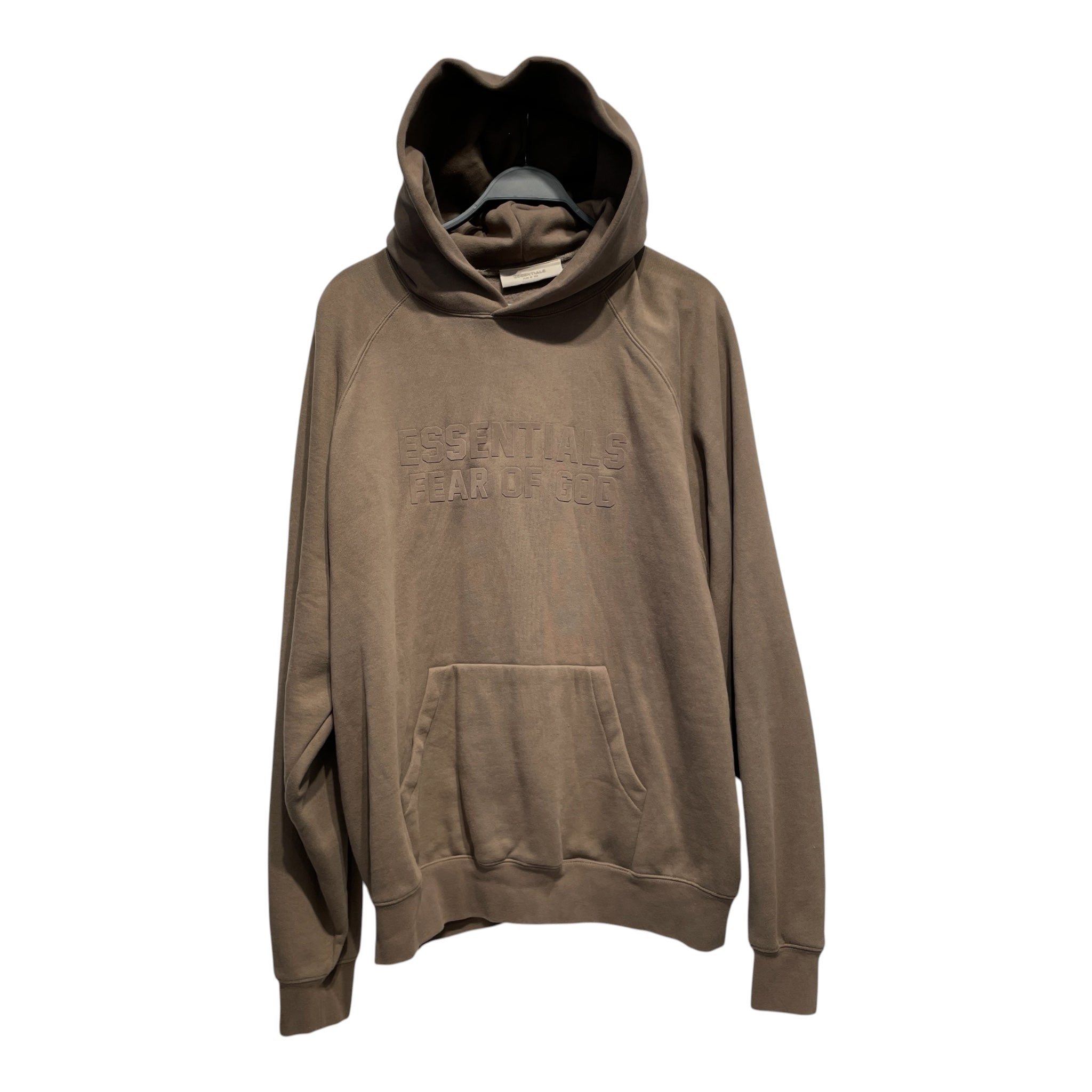 FOG ESSENTIALS/Heavy Sweater/XL/Cotton/CML/SOFT LOGO/POCKETS/HOODED view 1