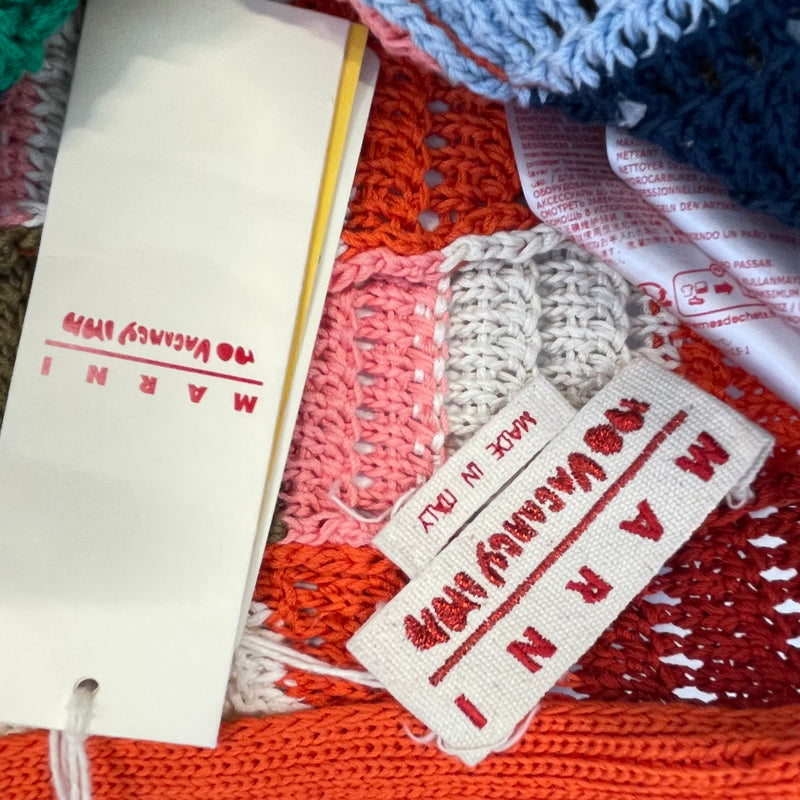 MARNI/Skirt/40/Border/Cotton/MLT/NO VACANCY COLLAB