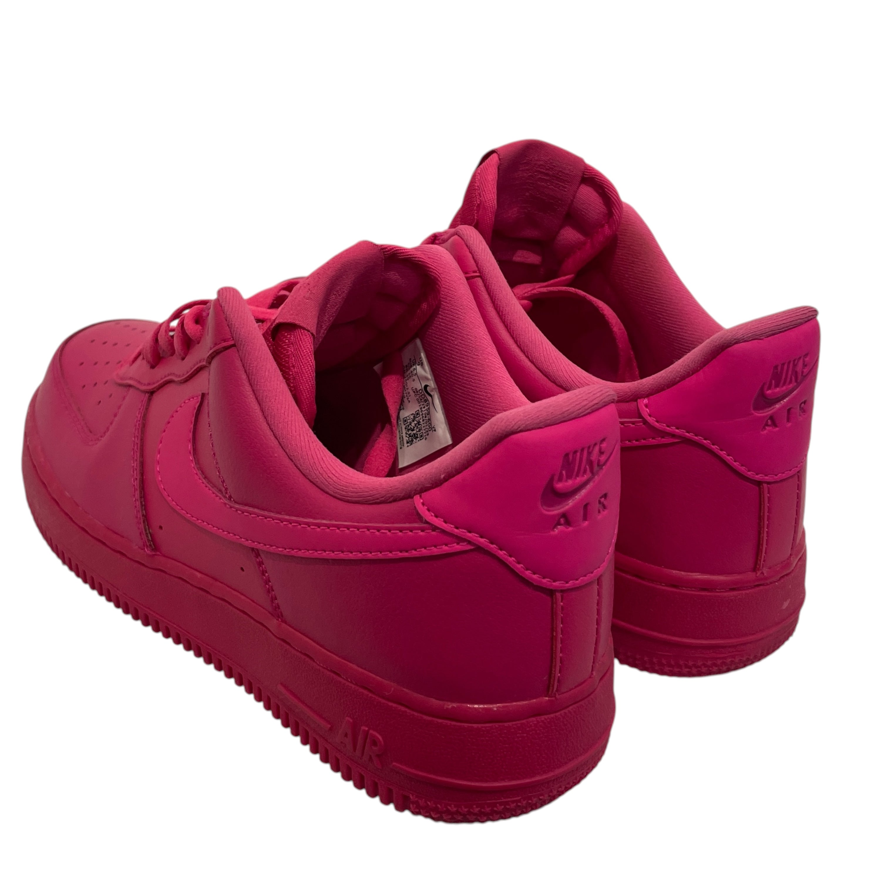 NIKE/AIR FORCE 1 07/Low-Sneakers/US 9/Leather/PNK/DD8959-600 view 1