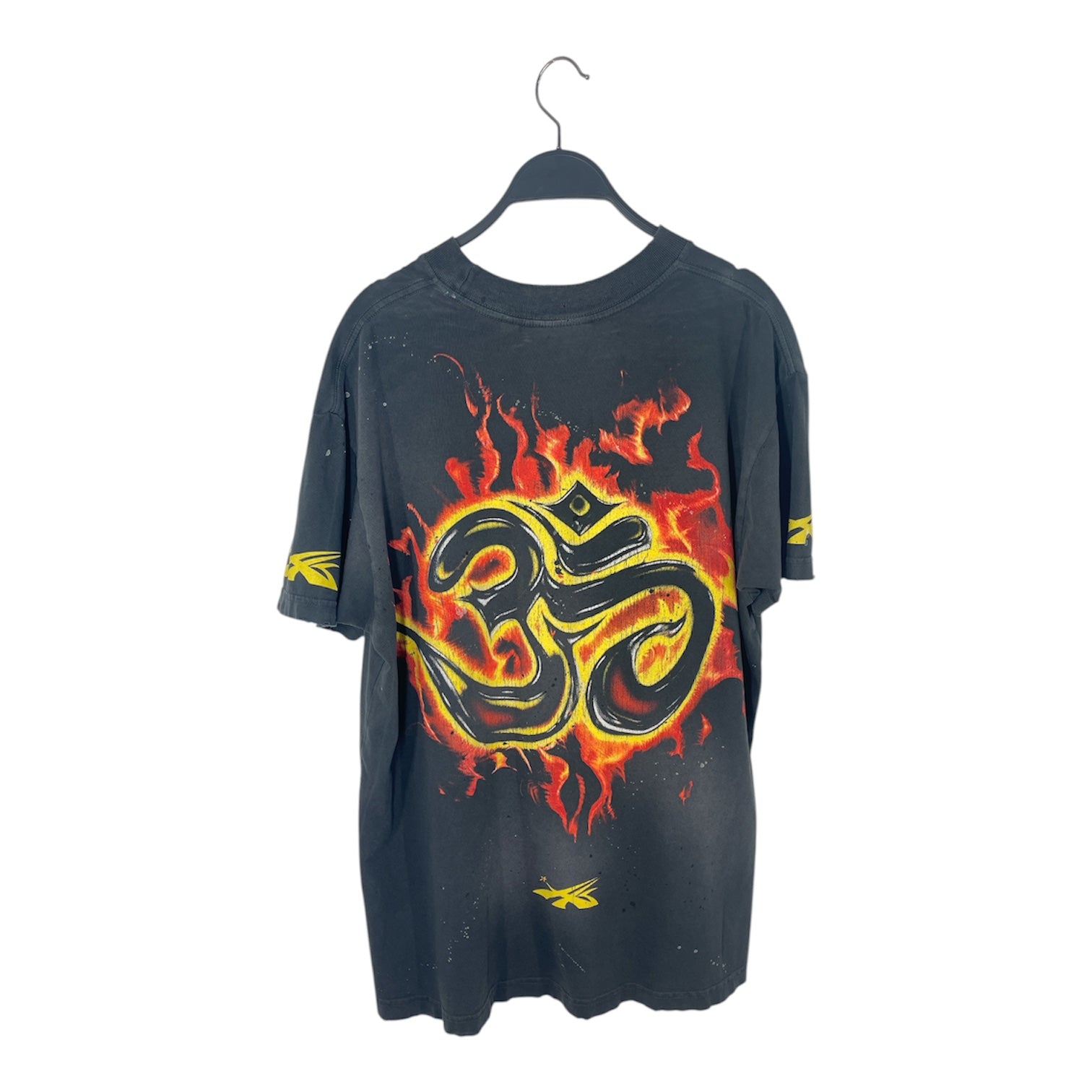 HELLSTAR/T-Shirt/S/Cotton/GRY/Graphic/REACH YOUR INNER PEACE TEE view 2