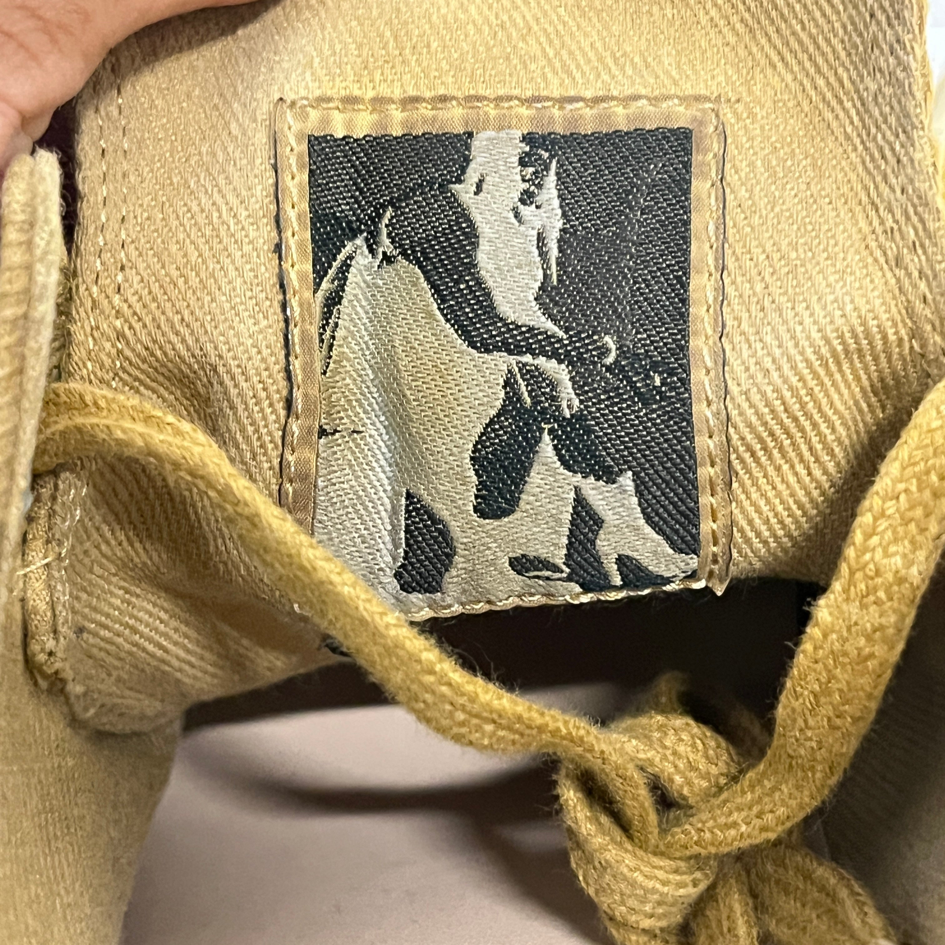 RICK OWENS DRKSHDW/Low-Sneakers/EU 43/YEL/RAMONES YELOW CUDOUROY view 5