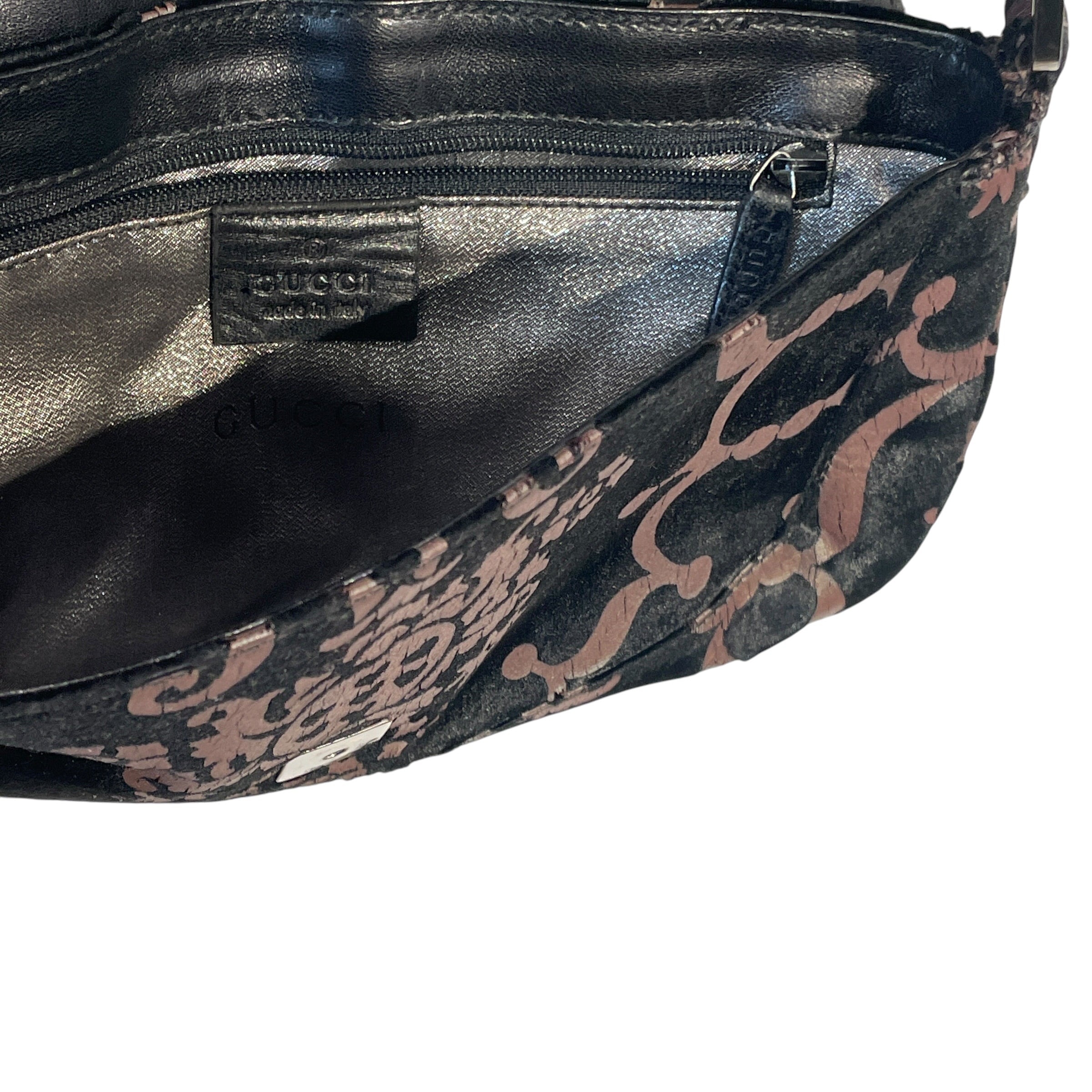 GUCCI/Hand Bag/Velour/BLK/TOM FORD ERA/VELVET DEVORE view 8