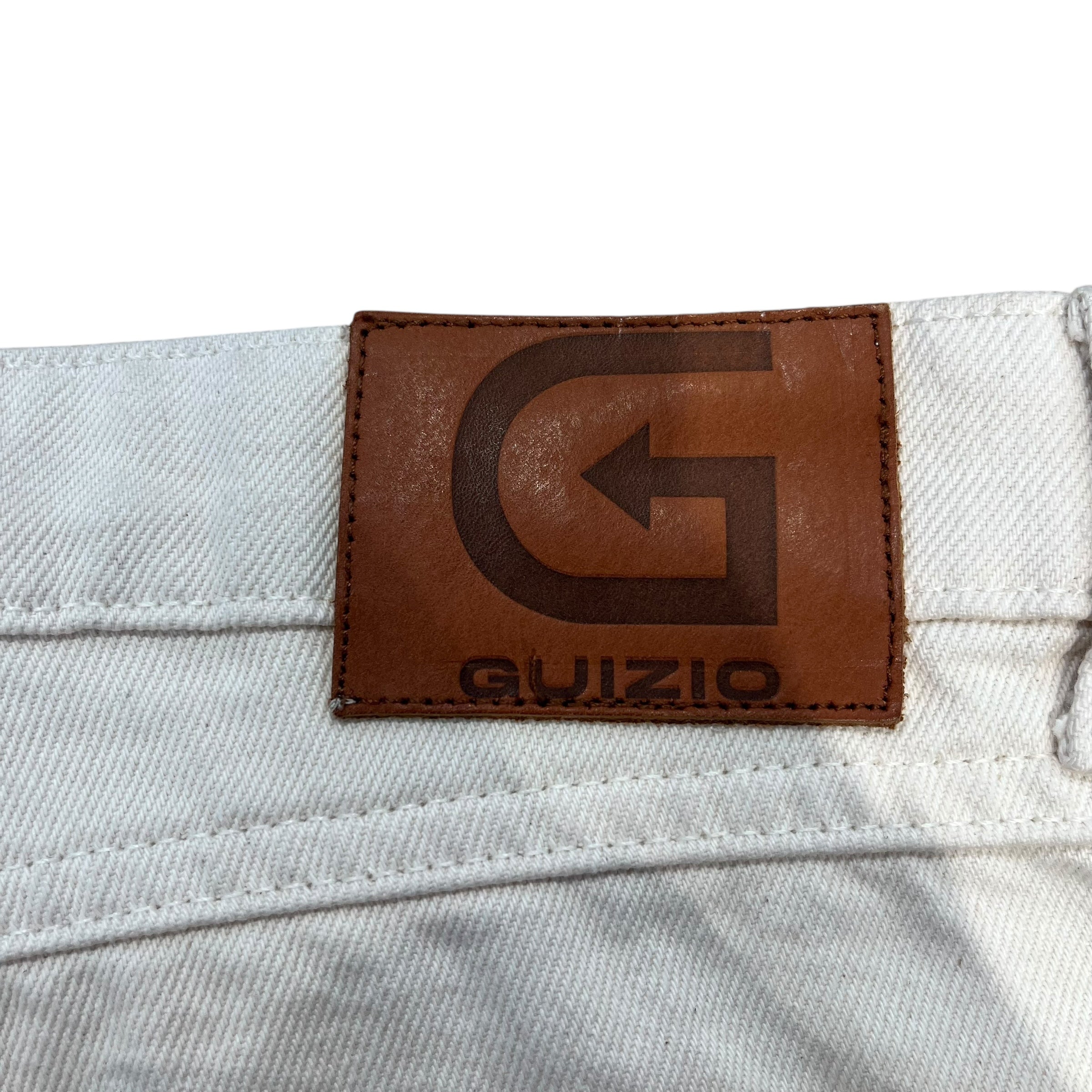 GUIZIO/Bottoms/26/Denim/CRM/boro stitching view 3