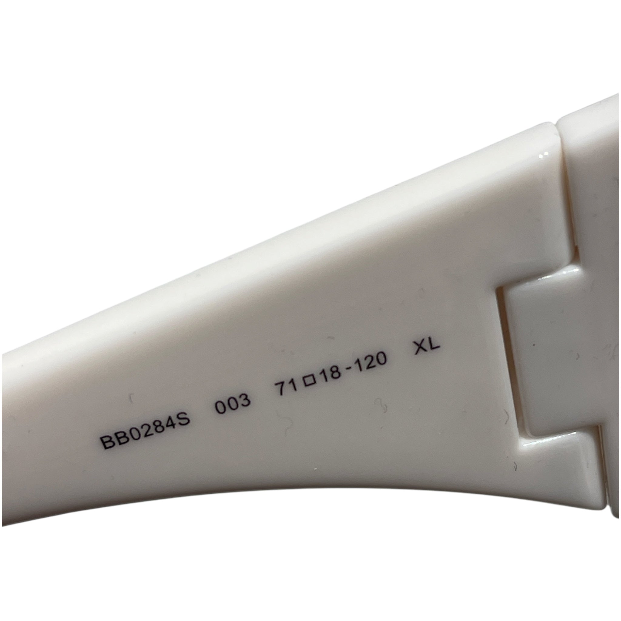 BALENCIAGA/Sunglasses/Plastic/WHT/R3ZDL14370 CAT view 3