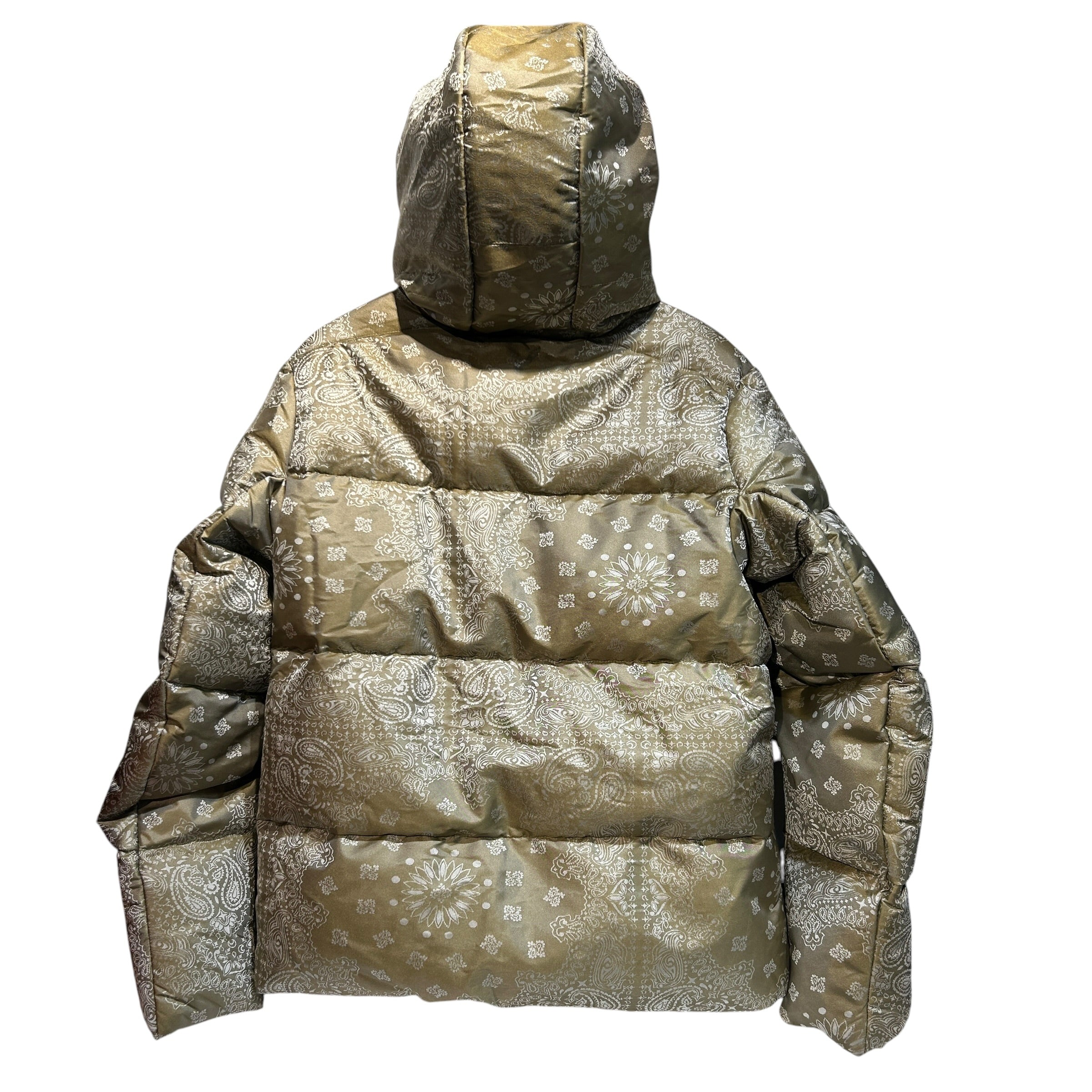 CANADA GOOSE/COLLECTIVE CONCEPTS/Puffer Jkt/S/Nylon/GRN/All Over Print/Paisley print view 3