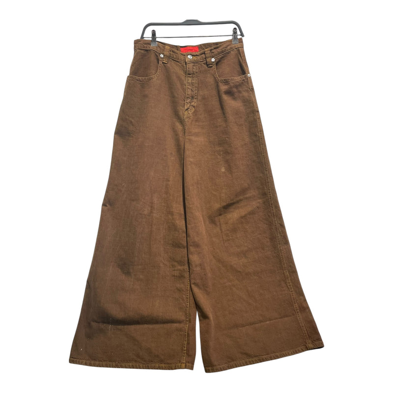 ECKHAUS LATTA/Wide Leg Pants/29/Denim/BRW/Baggy Jeans
