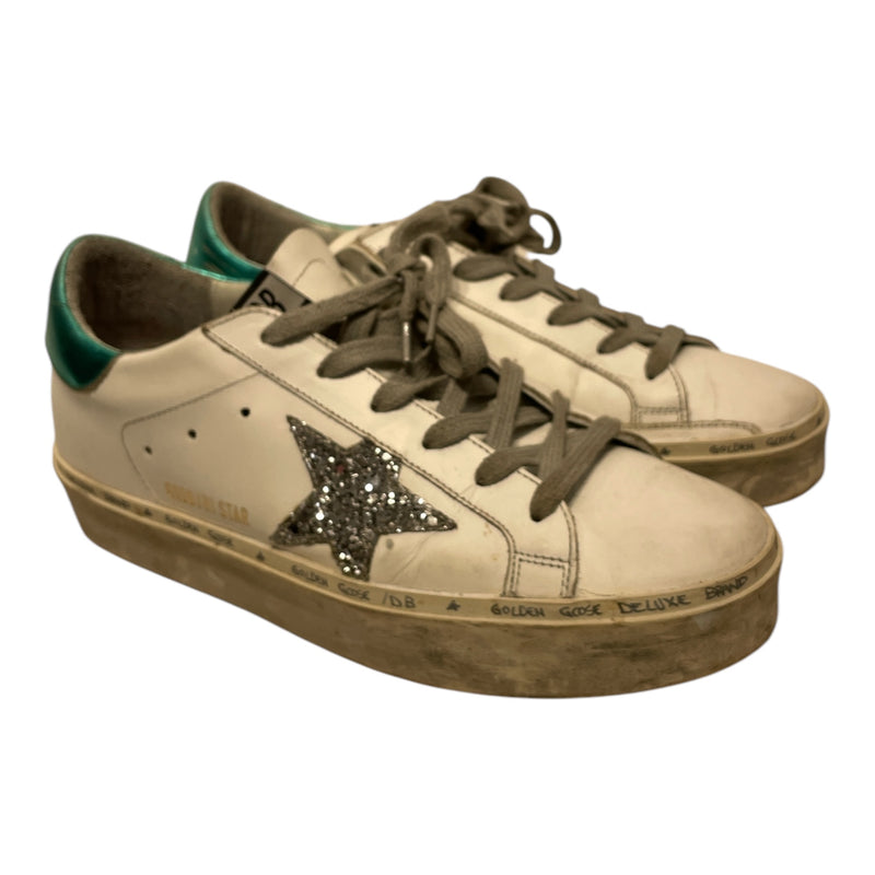 GOLDEN GOOSE/Low-Sneakers/ITL 38/Leather/WHT/Hi Star D 17320085