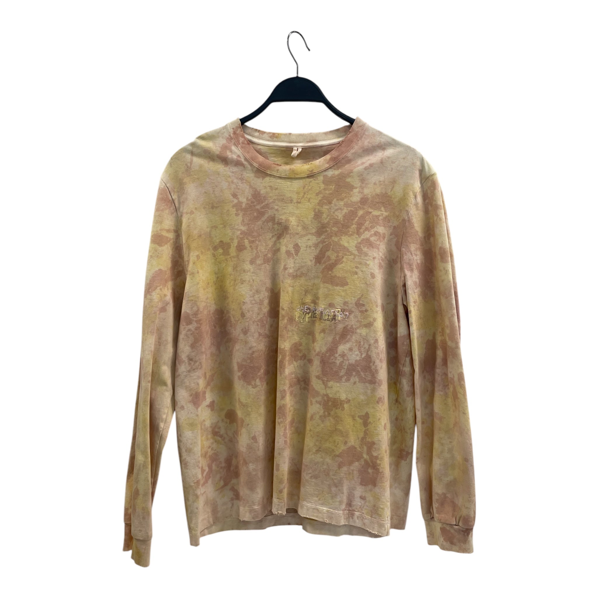 doublet/LS T-Shirt/S/Cotton/BEG/TYE DYE #85/125 view 1
