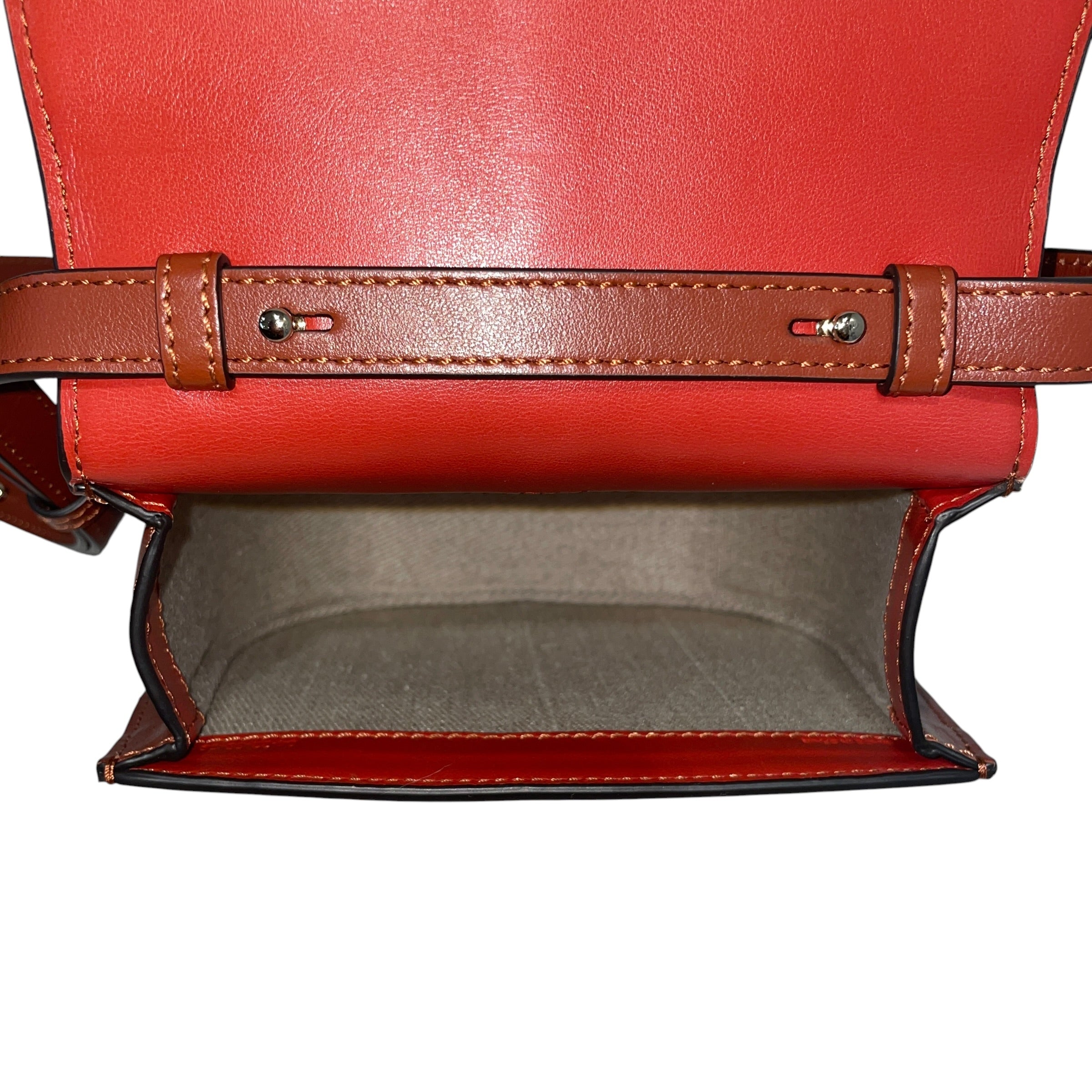 Chloe/Cross Body Bag/Leather/BRD/Alphabet Mini Saddle Bag view 4