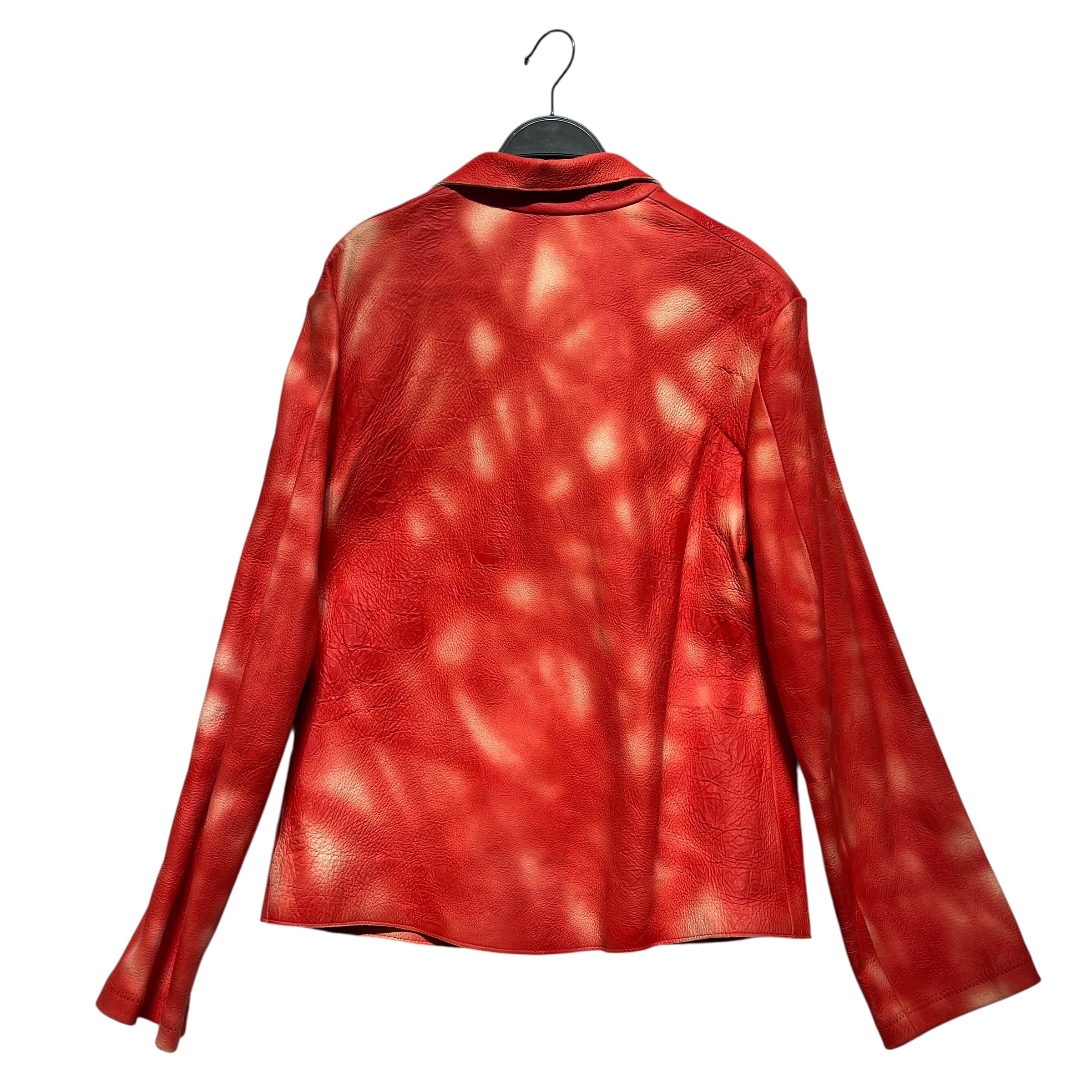 ERL/Leather Jkt/M/Leather/RED/ view 2