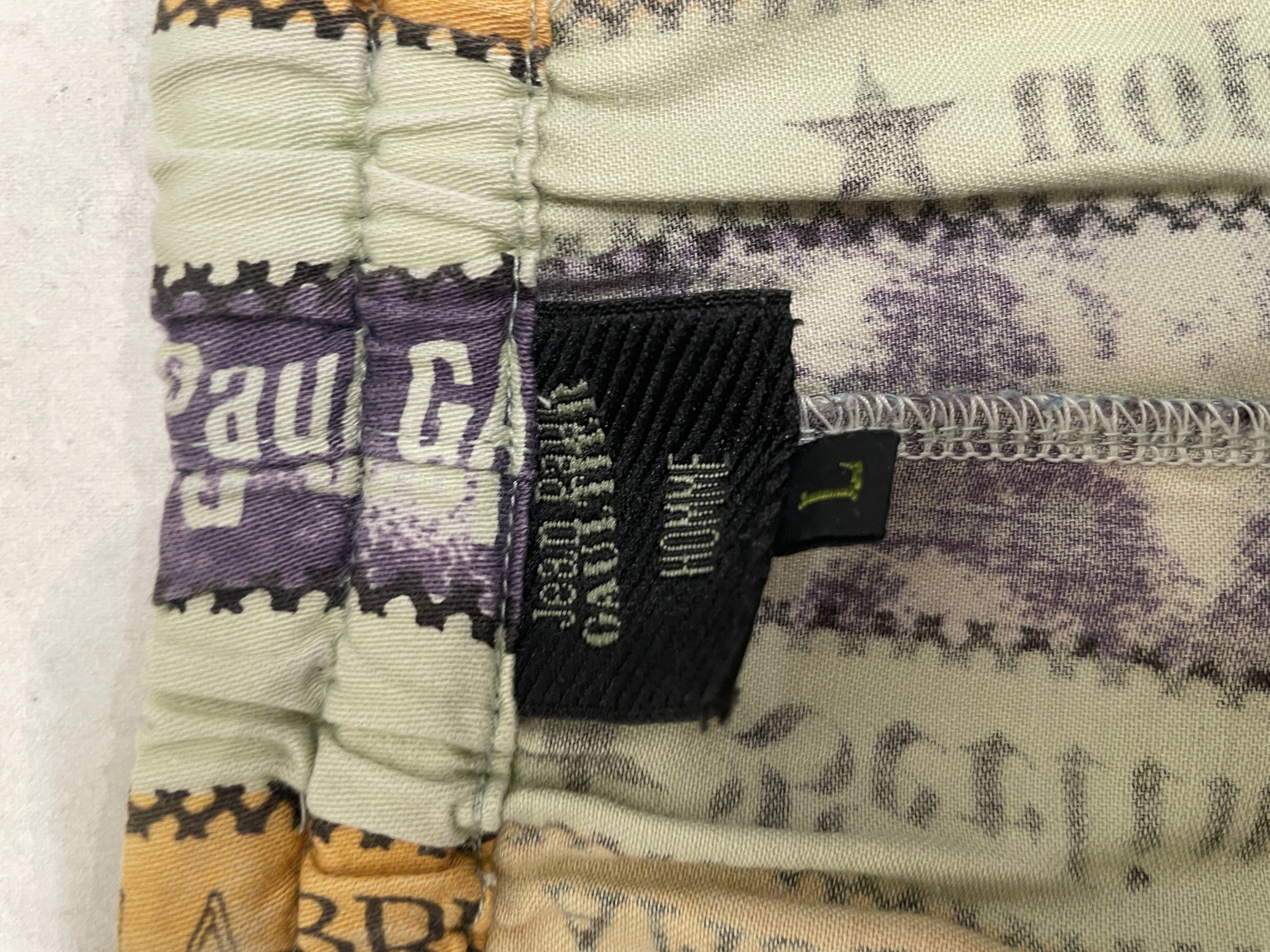 Jean Paul GAULTIER HOMME/Bottoms/L/All Over Print/Cotton/MLT/EURO VISON view 3