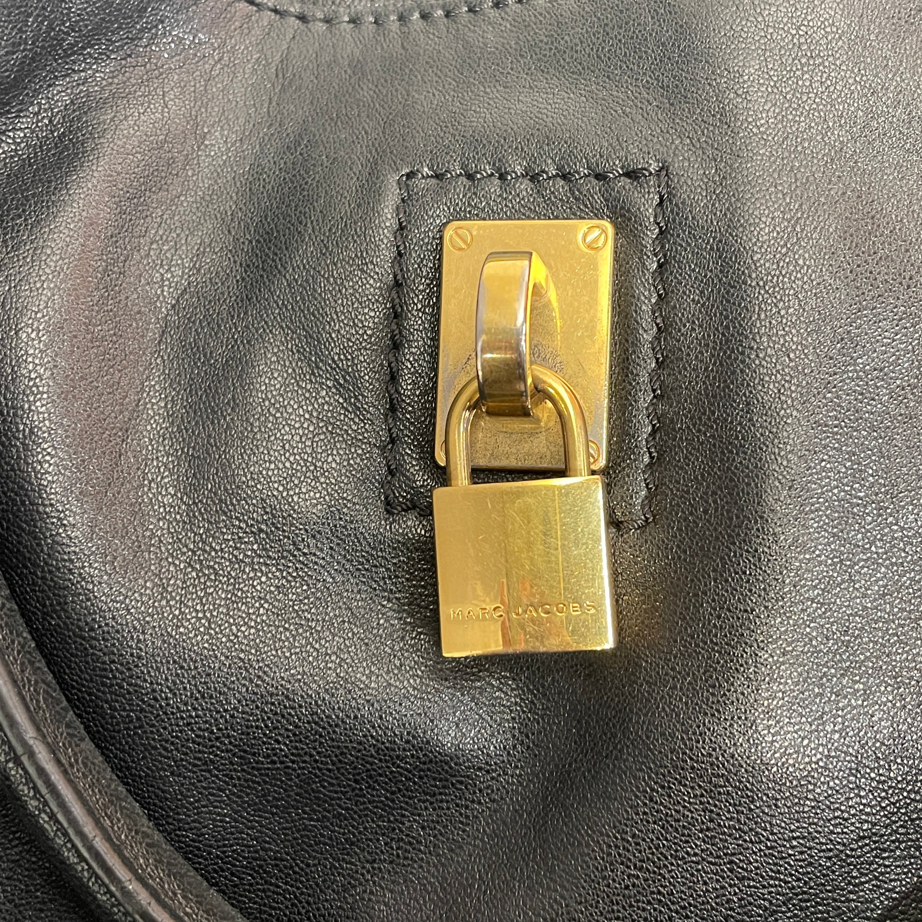 MARC JACOBS/Hand Bag/Leather/BLK/PARADISE RIO SATCHEL view 5