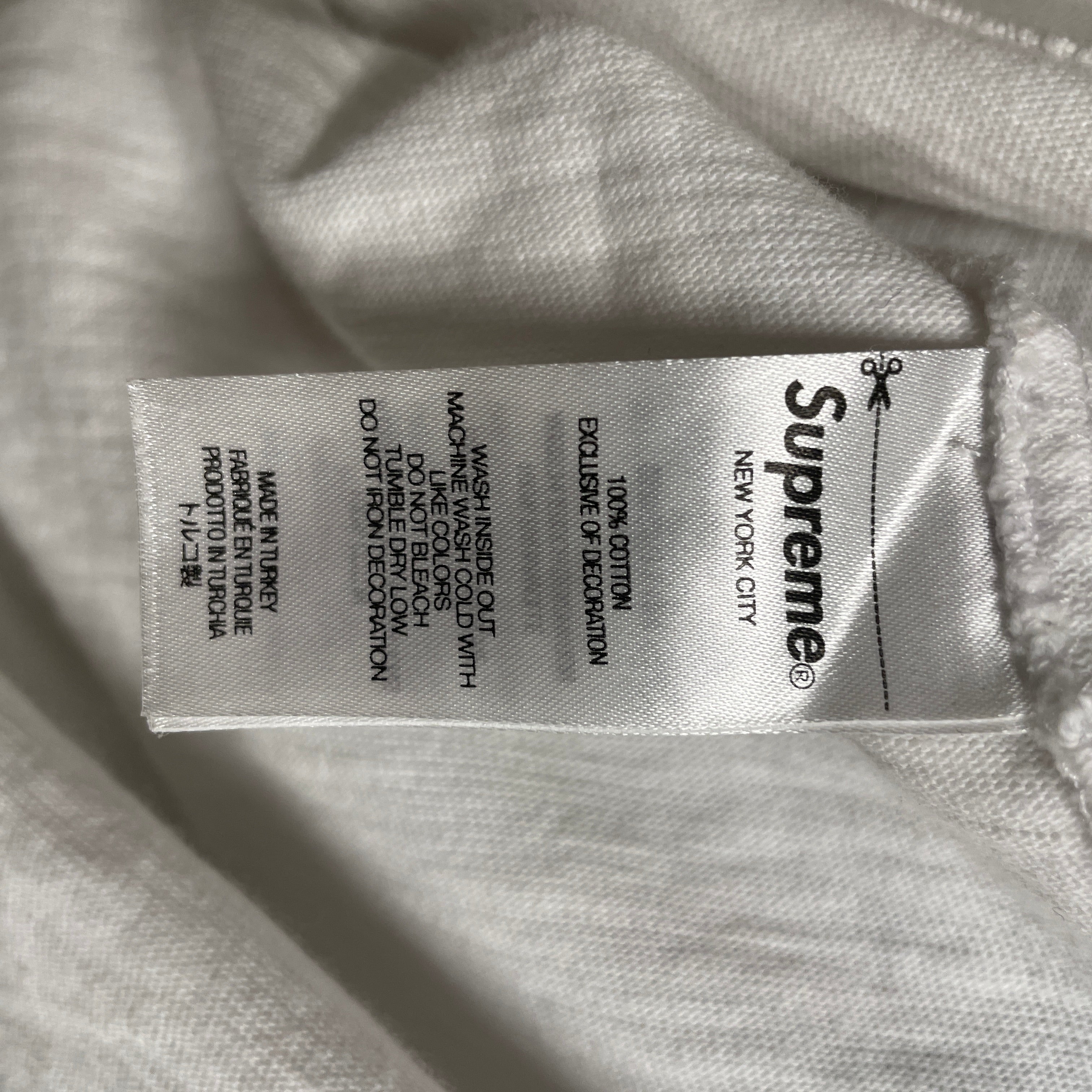 HYSTERIC/Supreme/T-Shirt/L/Cotton/WHT/Graphic/69 view 4