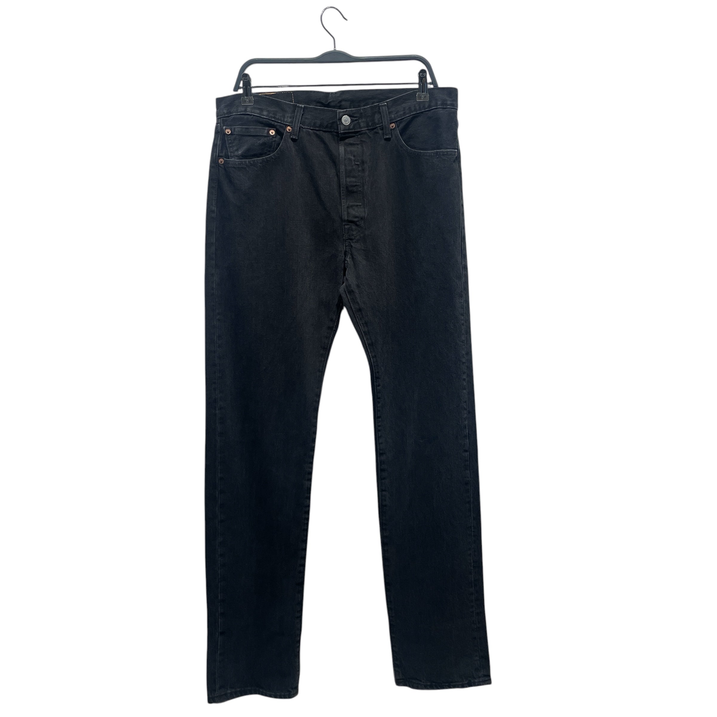 DENIM TEARS/Pants/34/Cotton/BLK/ view 1