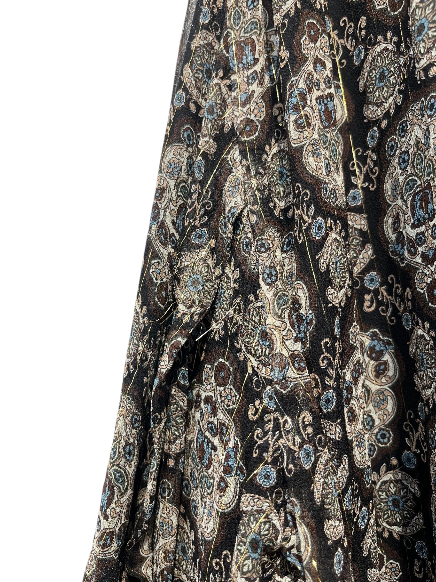 UNDERCOVER/Blouson/4/Silk/BLK/Floral Pattern/SHEER SILK BLOUSON 2025 view 4