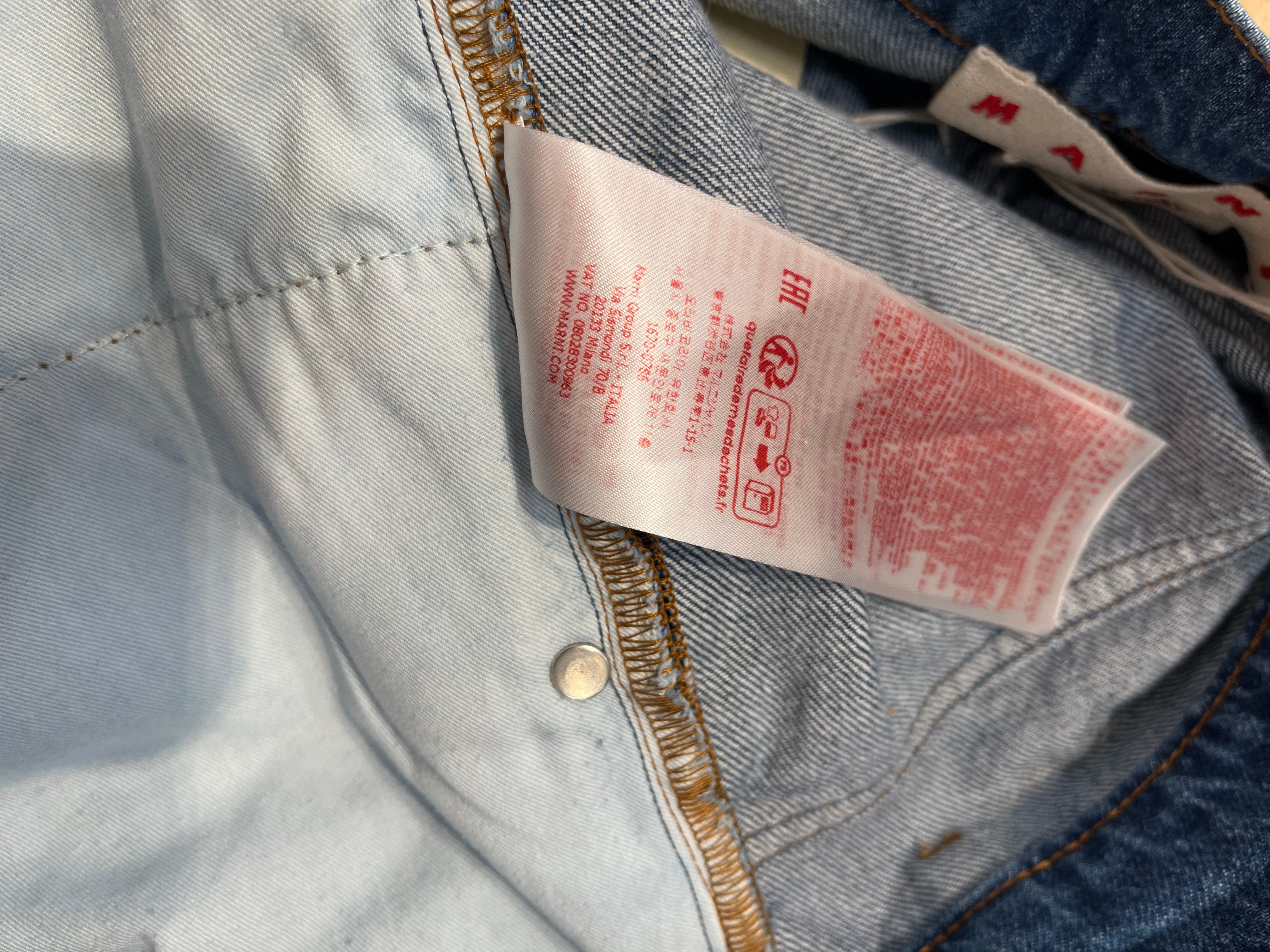 MARNI/Pants/32/Cotton/BLU/mohar patch work view 7