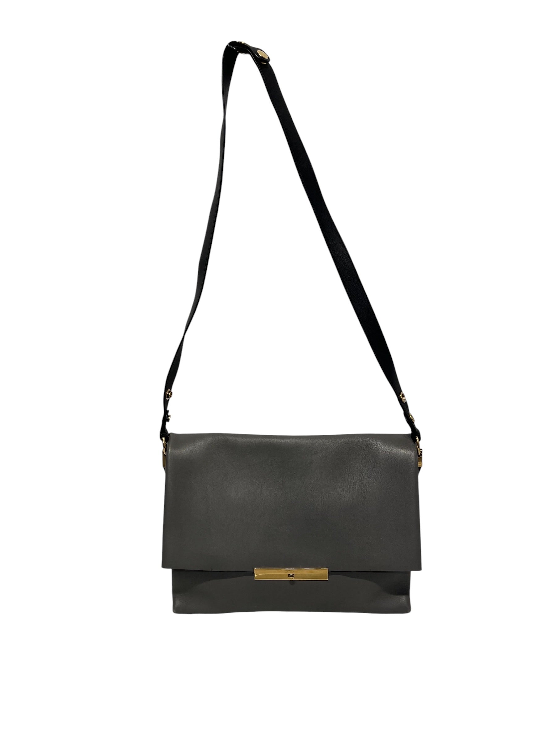 CELINE/Bag/Leather/BLU/Celine blade shoulder bag view 1