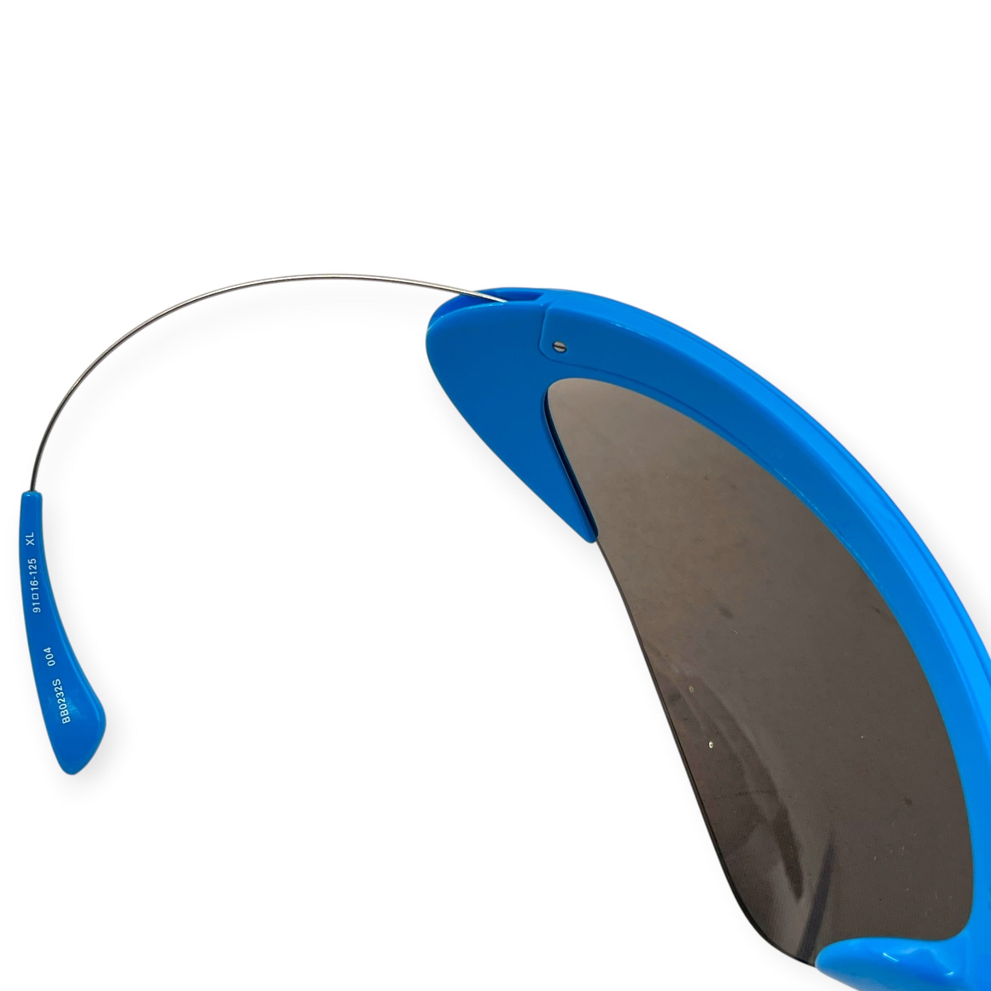 BALENCIAGA/Sunglasses/Plastic/BLU/cat wire view 4