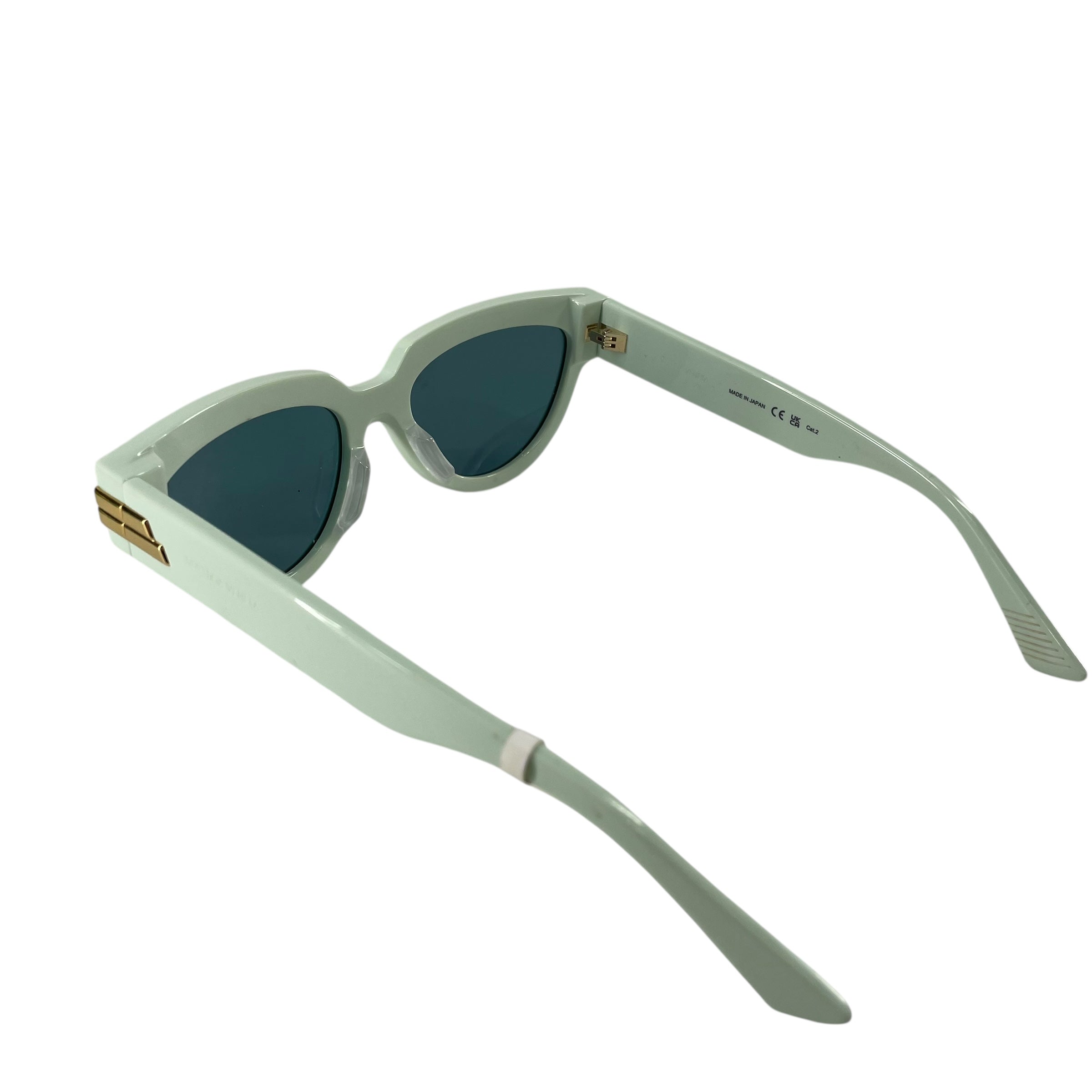 BOTTEGA VENETA/Sunglasses/Plastic/GRN/MINT + GOLD ACCENT view 3