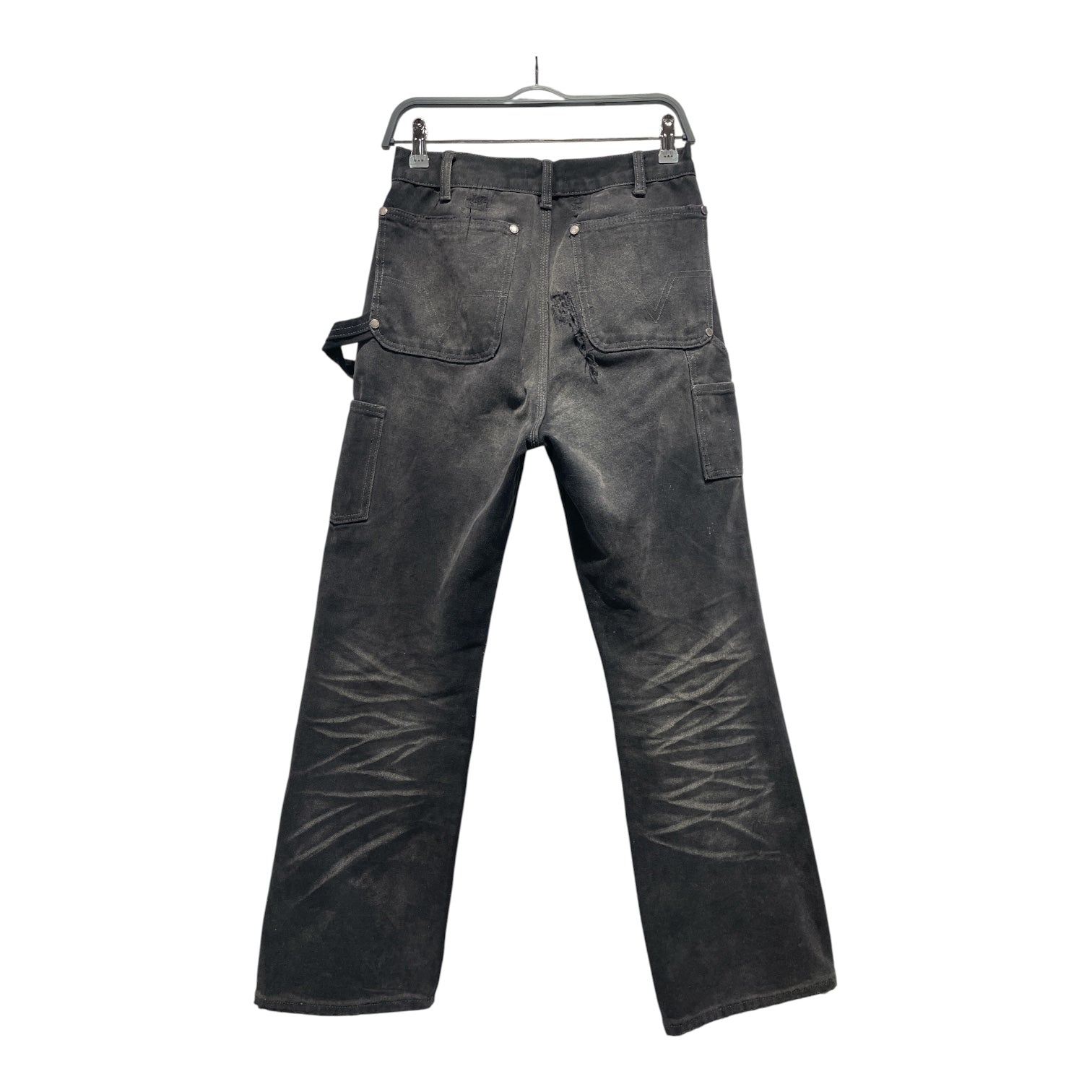 NO MAINTENANCE/Carpenter Pants/M/Cotton/BLK/ view 2