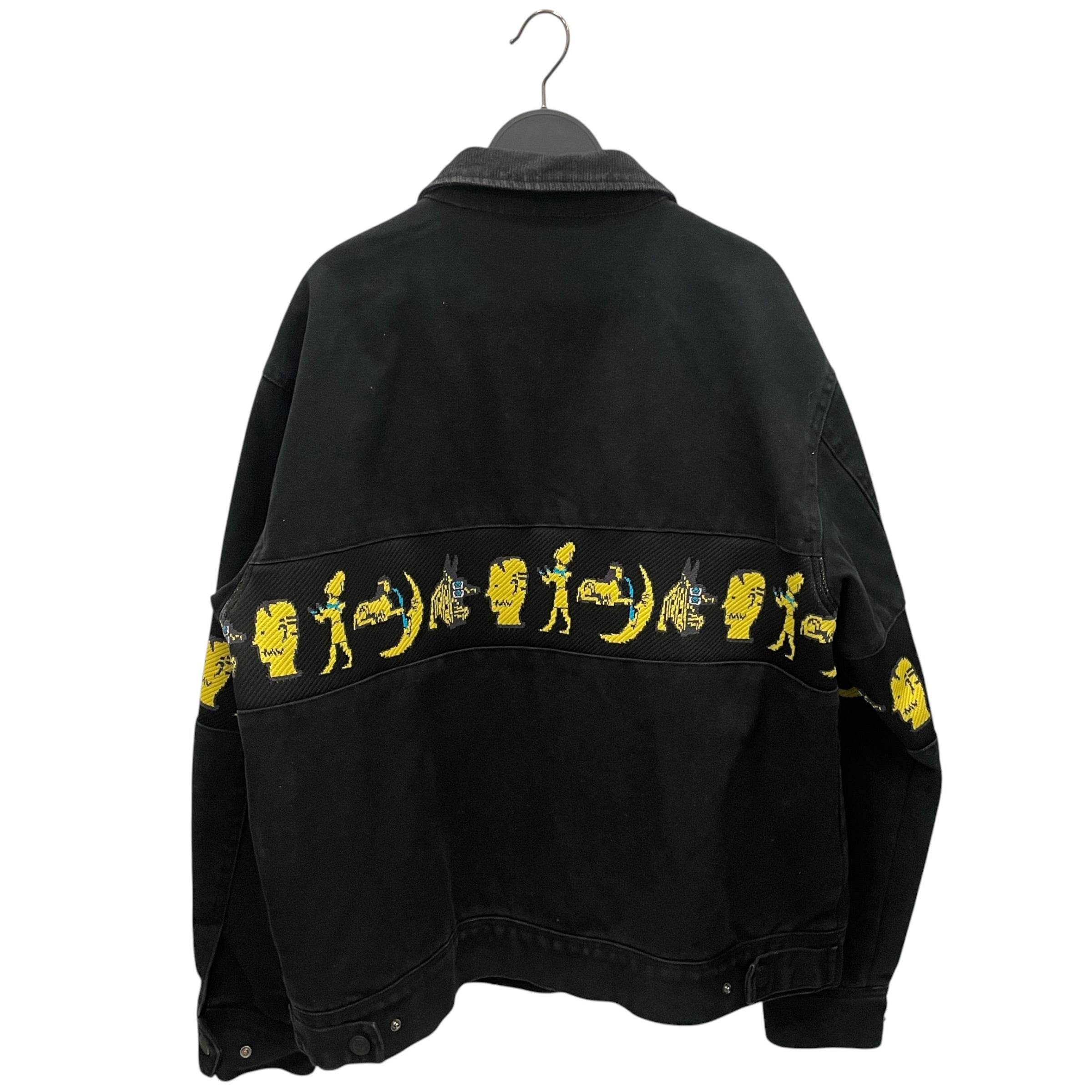 Brain Dead/Jacket/M/Cotton/BLK/Graphic/EGYPTIAN CANVAS view 2