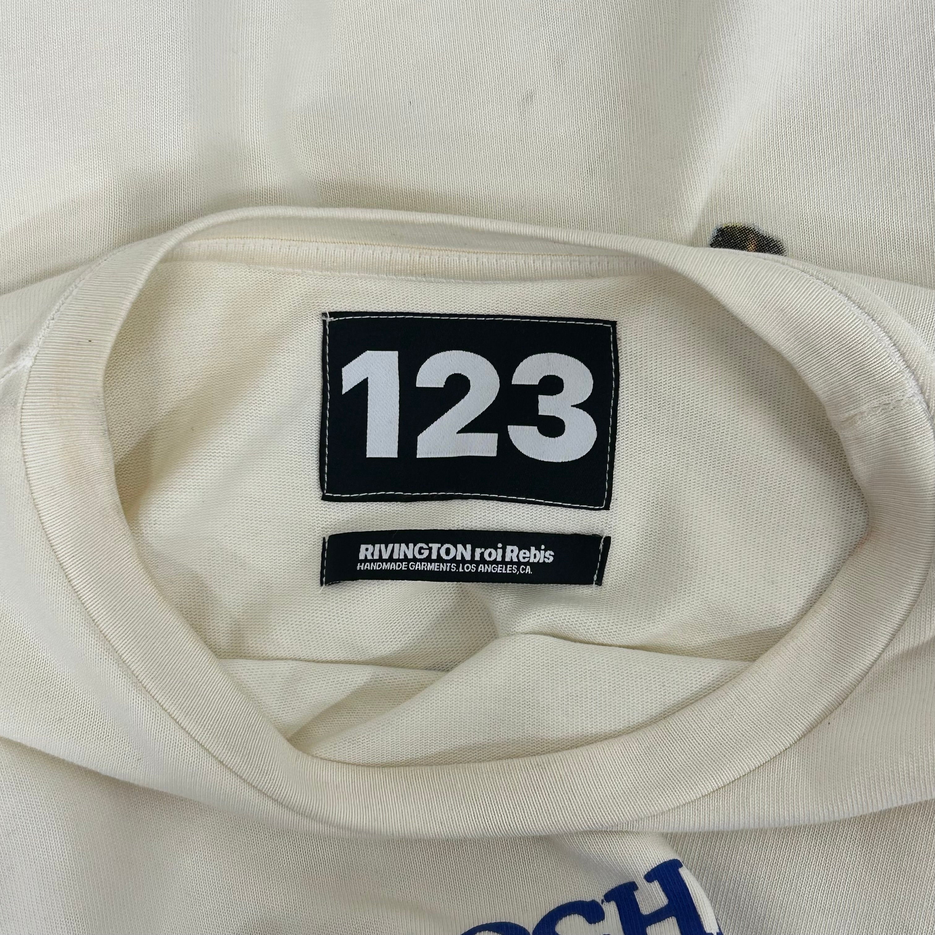 RRR123 RIVINGTON roi Rebis/T-Shirt/1/Cotton/WHT/Graphic/Bodega Biography view 3