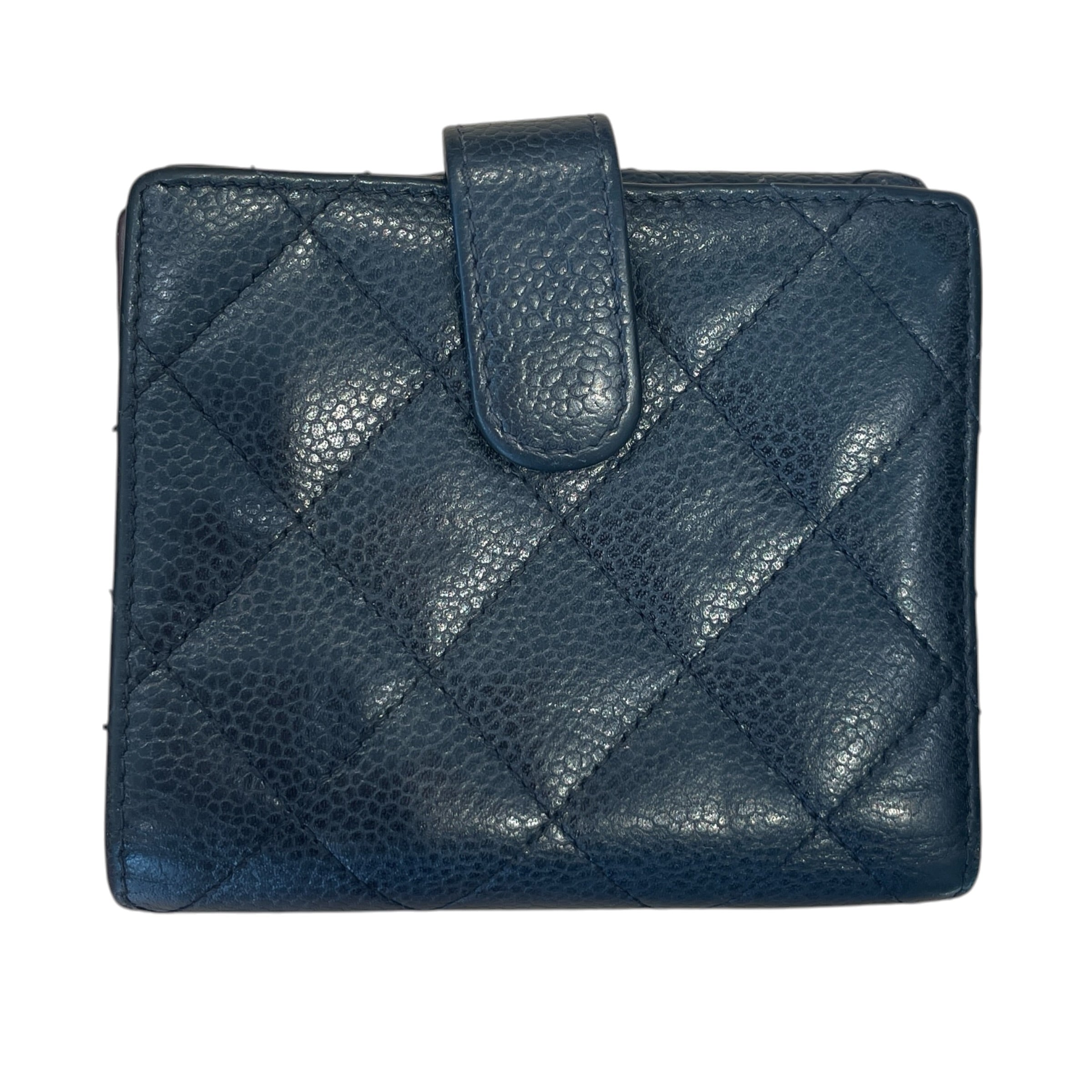 CHANEL/Bifold Wallet/Lambskin/BLK/CC LAMBSKIN QUILTED WALLET view 2