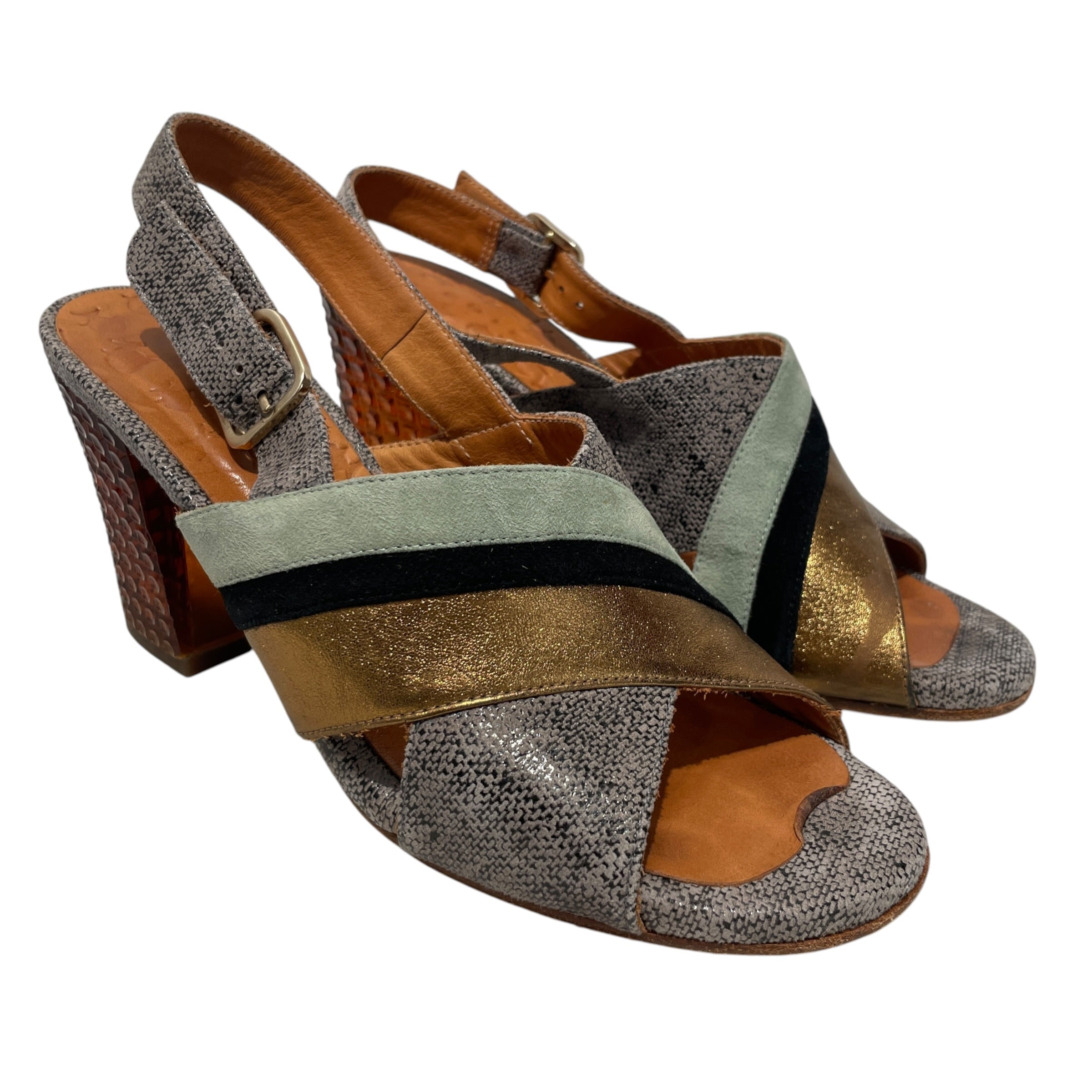 CHIC MIHARA/Heels/US 7/Leather/GRY/CHIC MIHARA view 1